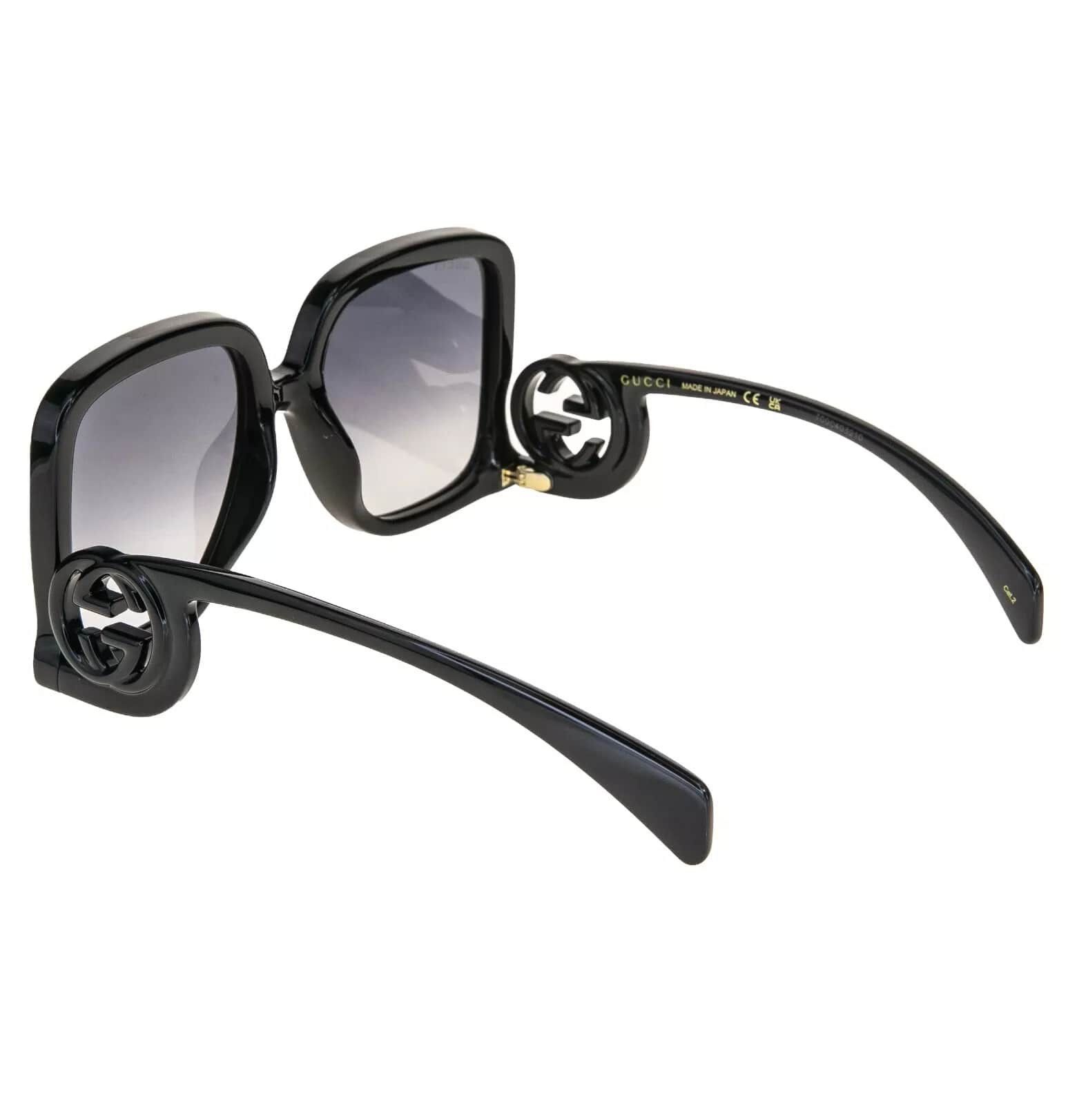 Gucci GUCCI Couture 1326 Black GG 001 Fashion Sunglasses GG1326S Size ONE SIZE - 7 Thumbnail