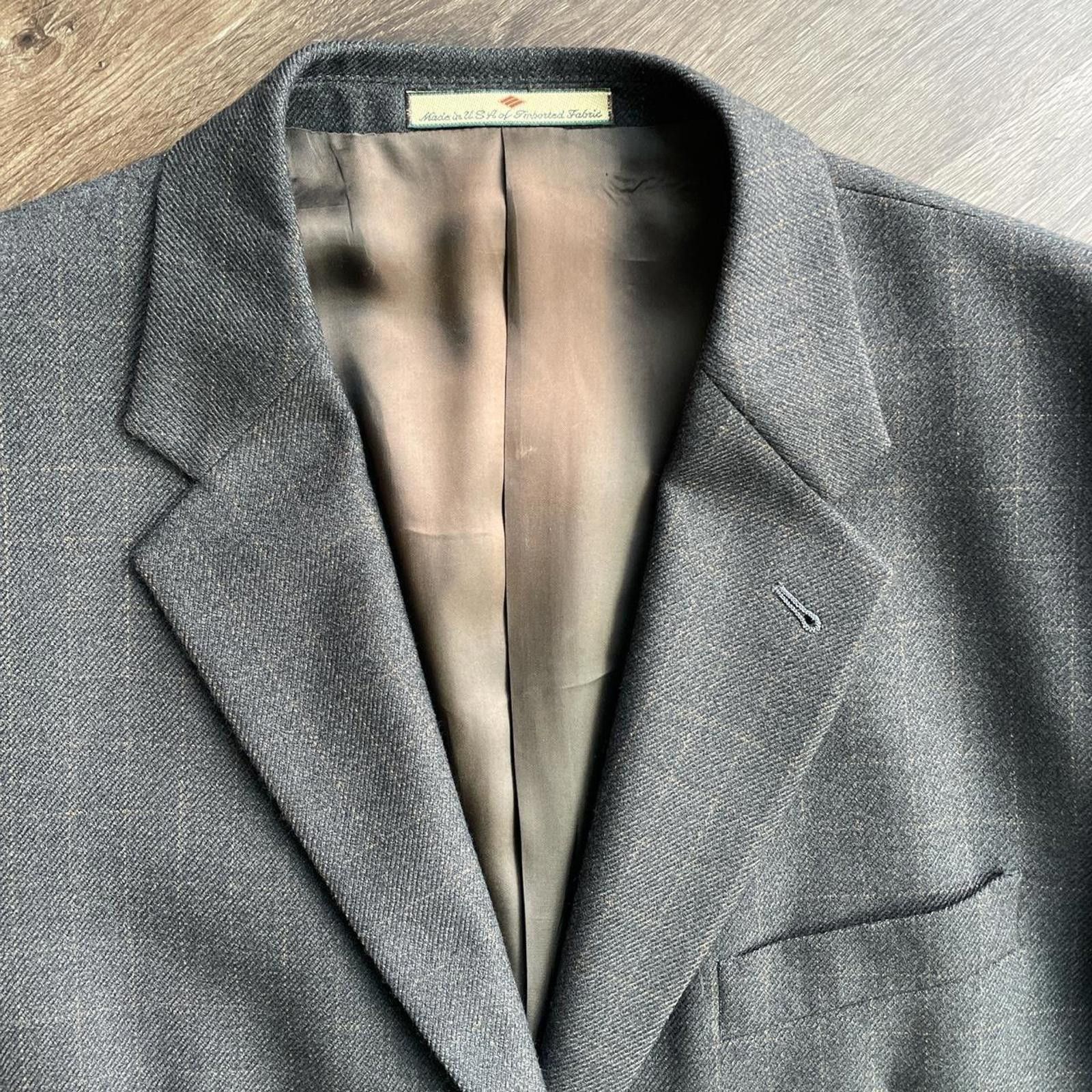 Joseph Abboud Joseph Abboud Nordstrom Suit Jacket Beautiful chocolate Size 40R - 2 Thumbnail