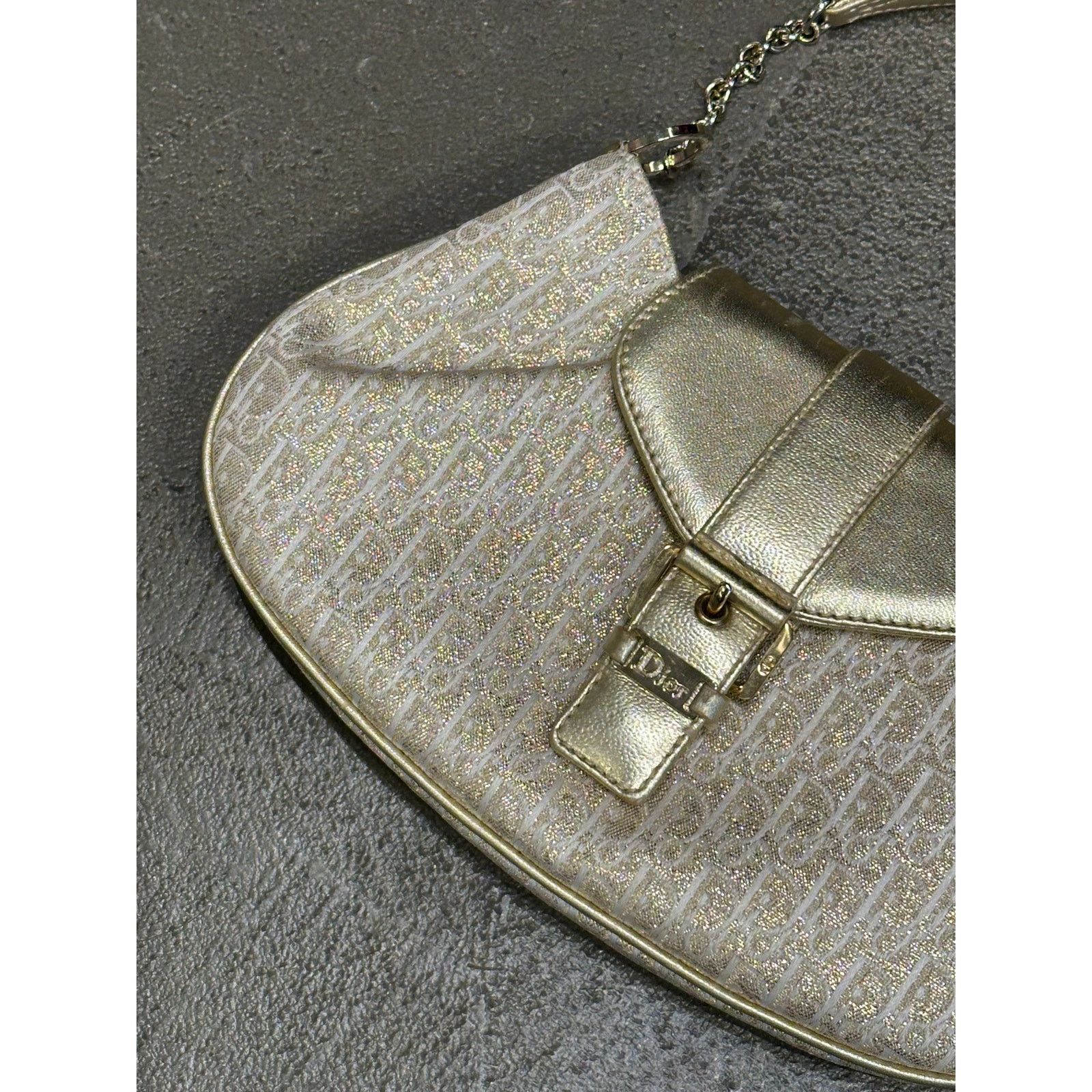 Dior 2000s Dior mini bag monogram Jacquard Size ONE SIZE - 4 Thumbnail