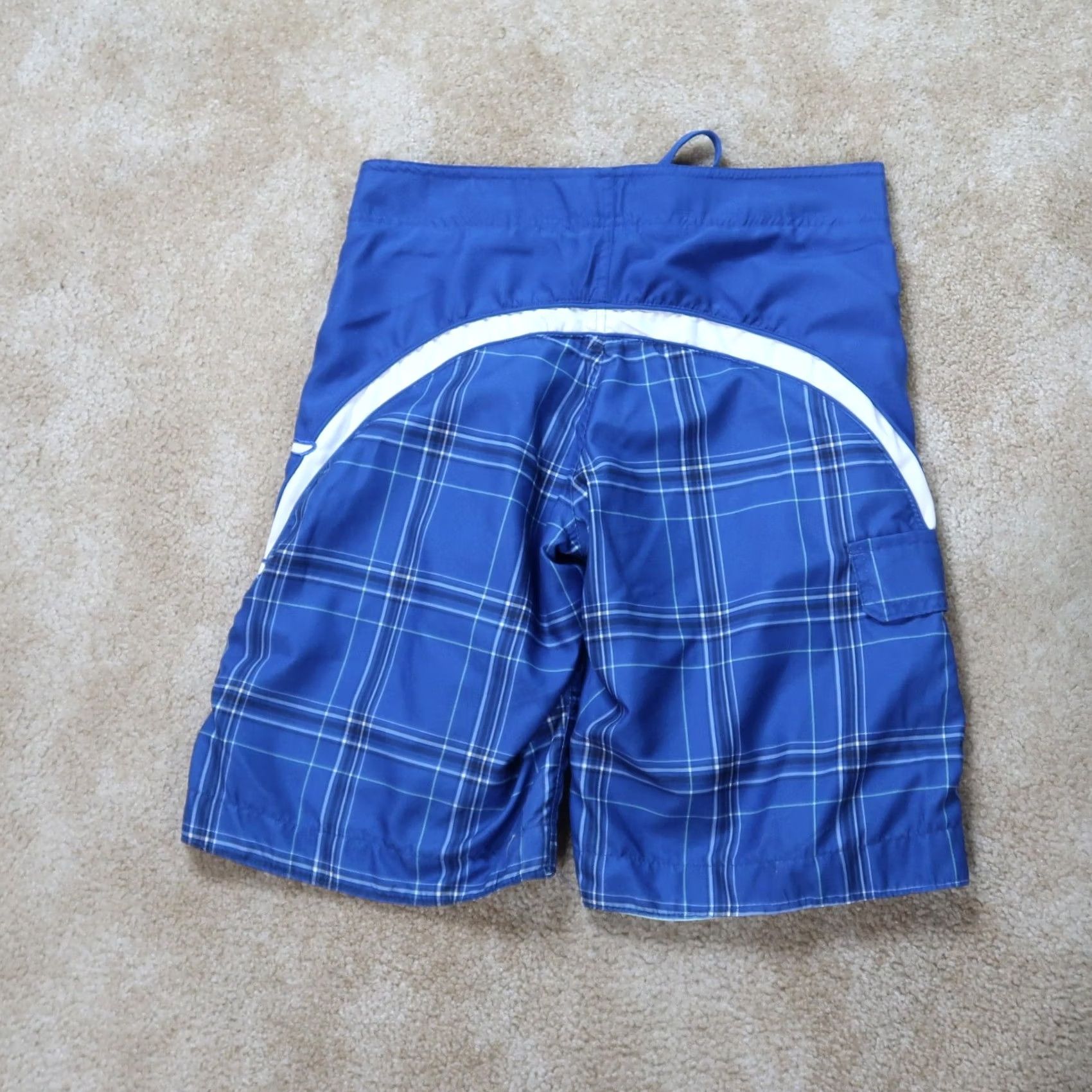 Vintage Aéropostale Board Shorts Men 29 Blue Swim Surf Skate 90s Drawstring Regular Mens Size US 29 - 6 Thumbnail