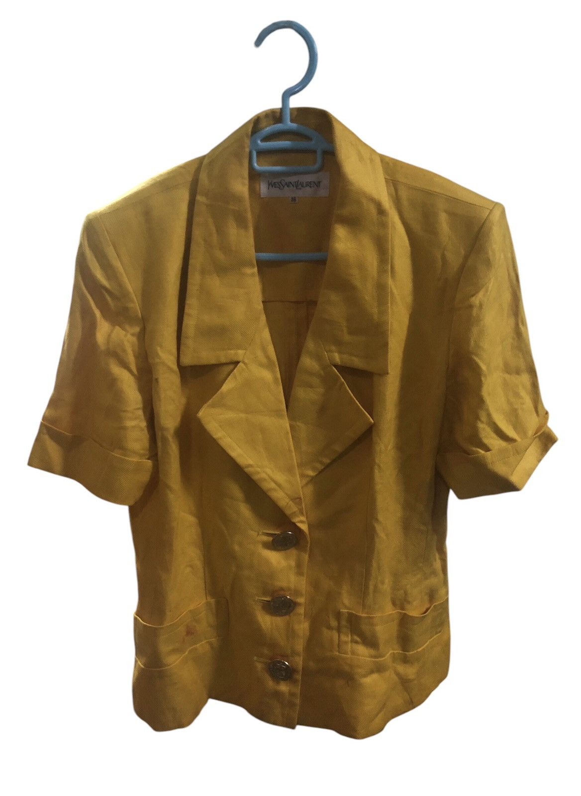 Yves Saint Laurent VINTAGE YVES SAINT LAURENT BLAZER JACKET Size S / US 4 / IT 40 - 9 Thumbnail