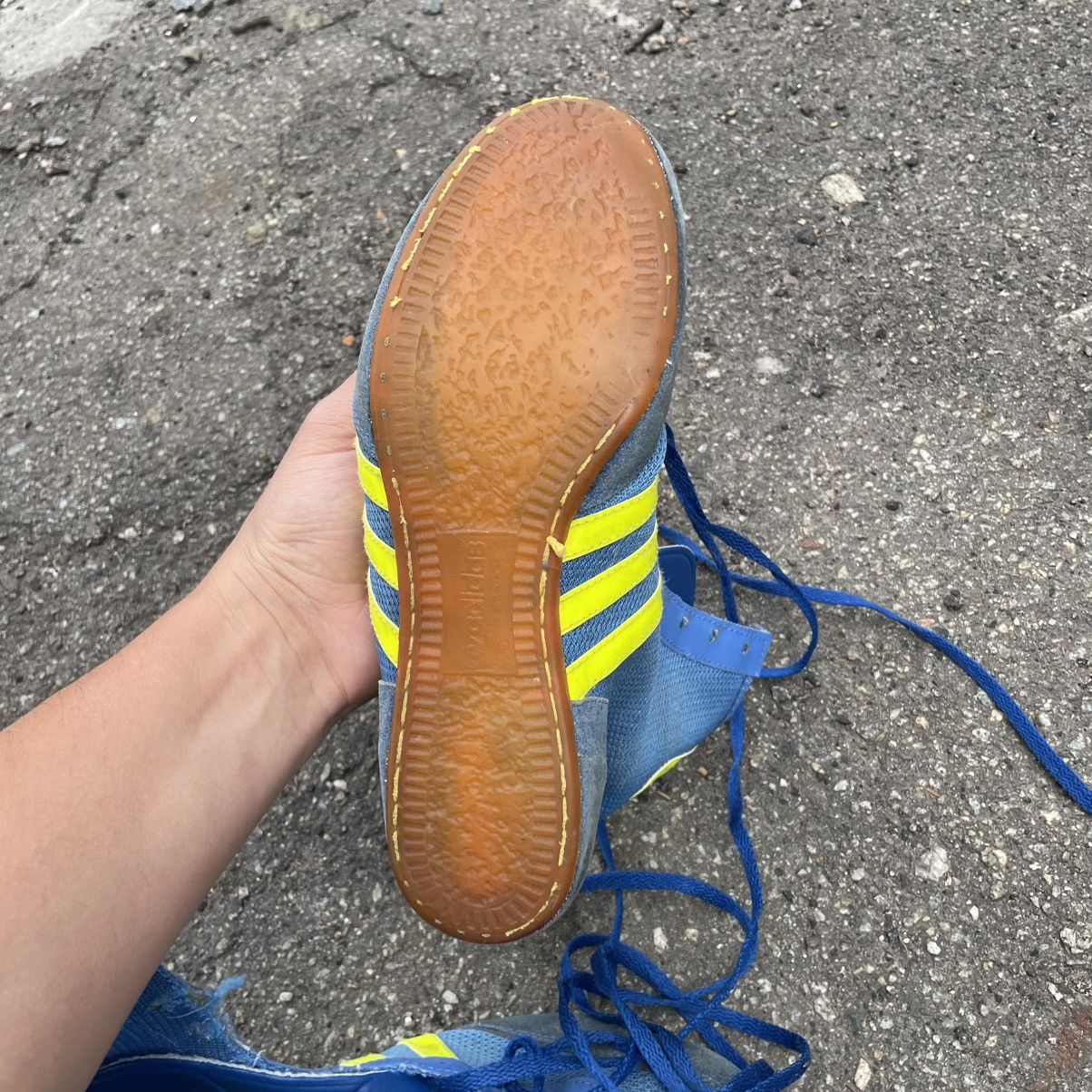 Adidas WEST GERMANY 90s Vintage Adidas Boxing High Boots Shoes Size US 7 / EU 40 - 10 Thumbnail