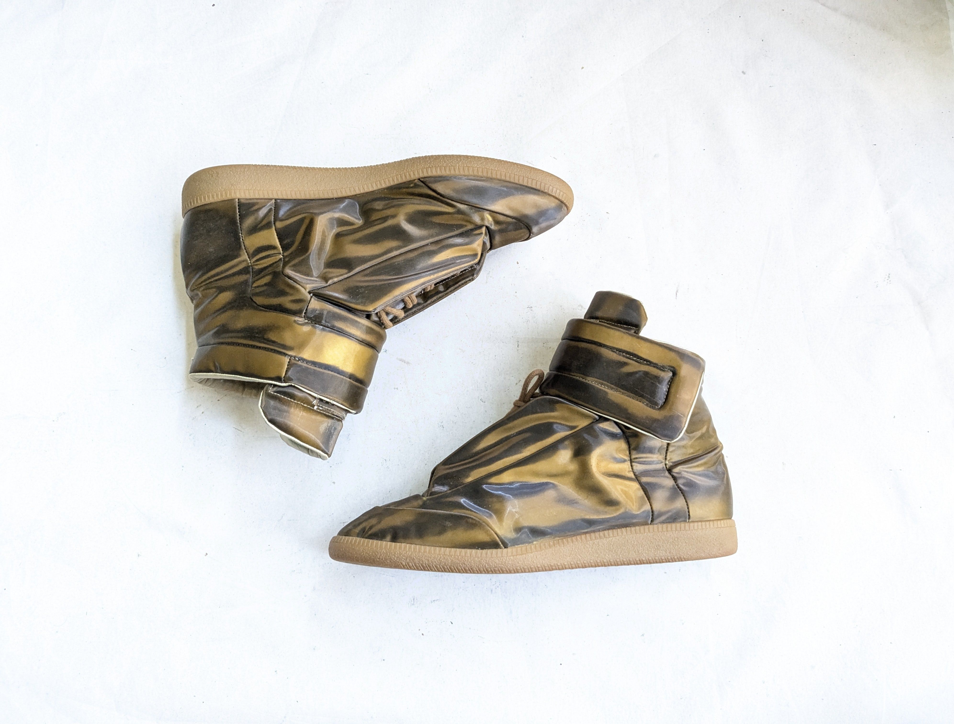 Maison Margiela Maison Margiela Future High Gold 11 44 Size US 11 / EU 44 - 1 Thumbnail