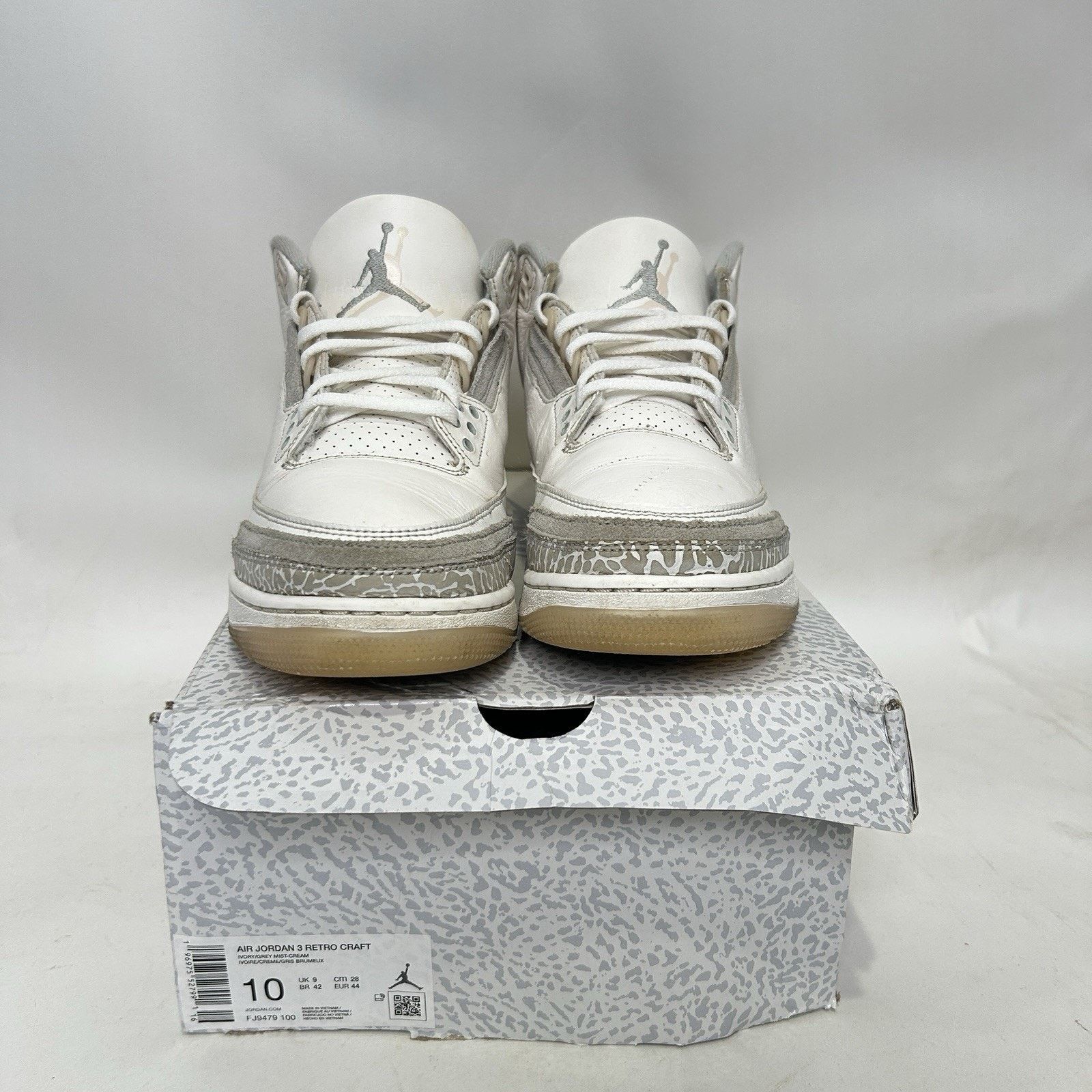 Jordan Brand Nike Air Jordan 3 Retro SE Craft “Ivory” 2024 Size US 10 / EU 43 - 2 Thumbnail