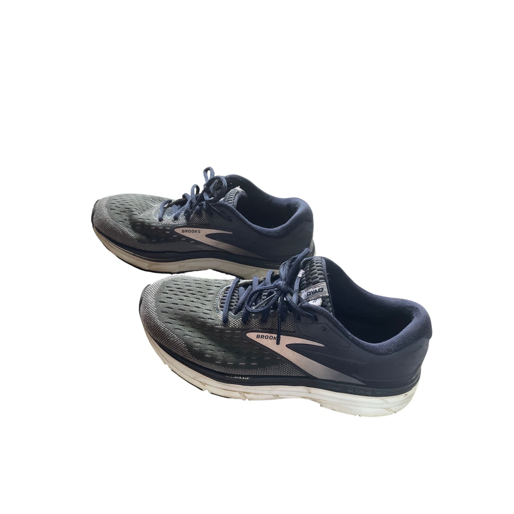Brooks Brooks Dyad 11 Mens Gray Blue Running Shoes Sneakers Size 10 Size US 10 / EU 43 - 4 Thumbnail