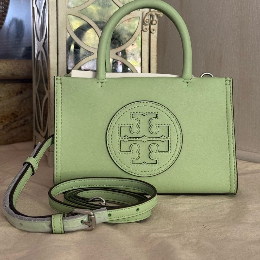 Tory Burch New Tory Burch Ella bio mini Mint leaf color Crossbody Bag Size ONE SIZE - 1 Thumbnail