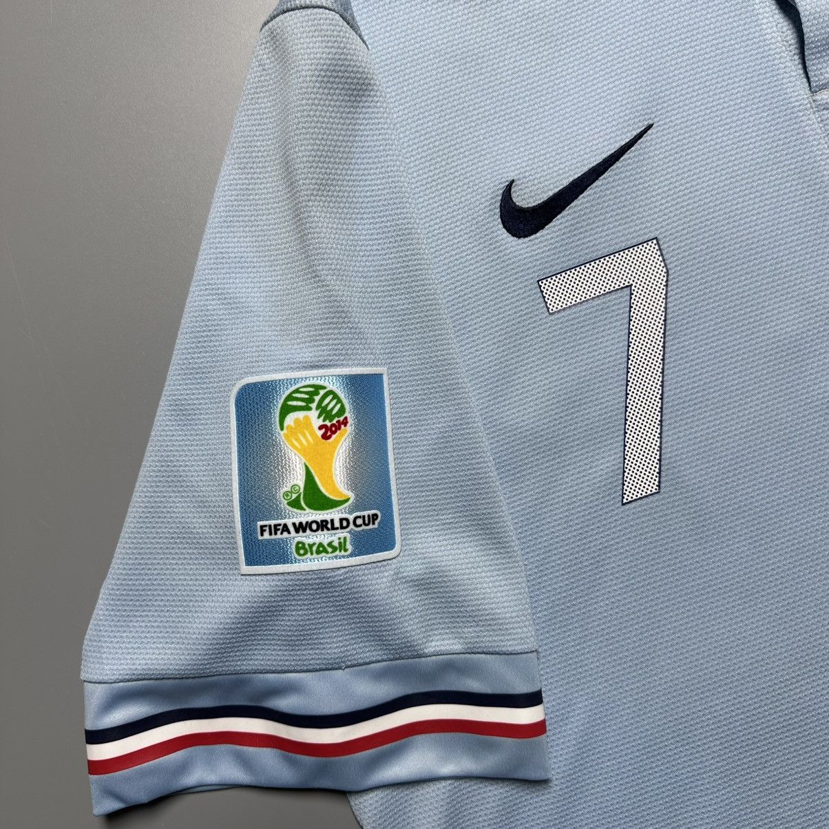 Vintage FRANCE NIKE 2013/2014 AWAY FOOTBALL HOME JERSEY #7 RIBERY Size US XL / EU 56 / 4 - 5 Thumbnail