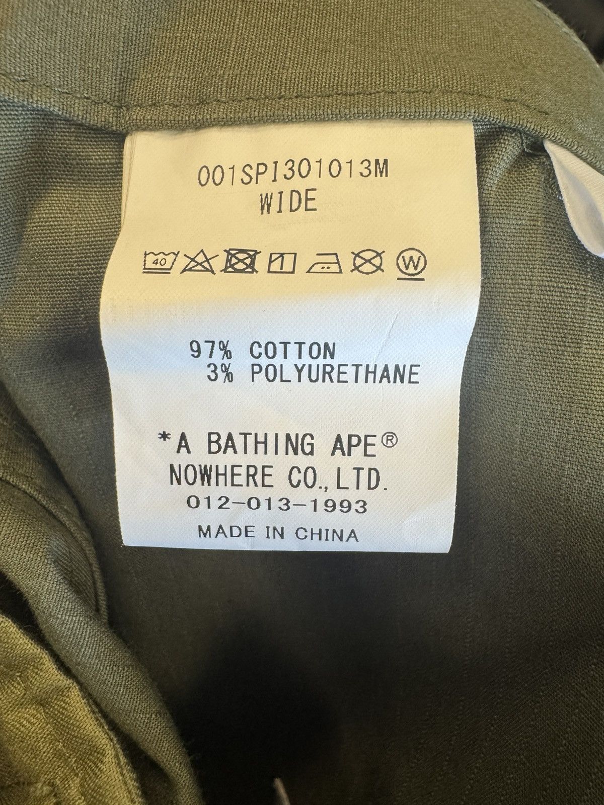 Bape Bape 6 Pocket Wide Fit Shorts Size US 36 / EU 52 - 6 Thumbnail
