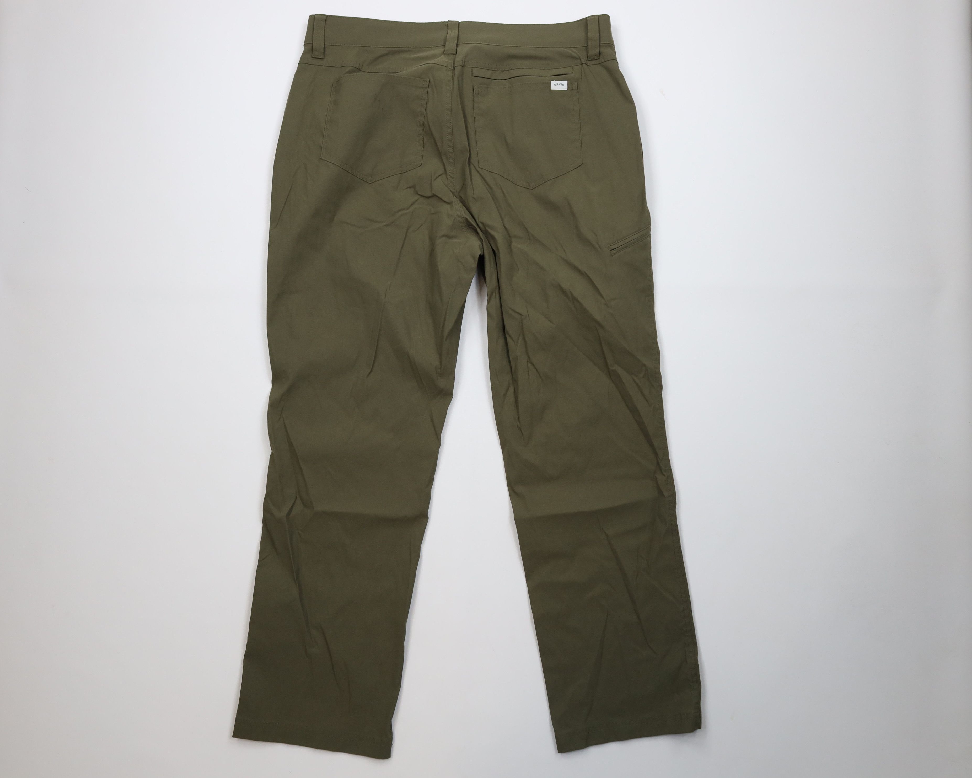 Orvis Orvis Water Repellant Outdoor Hiking Trekking Pants Green Size US 36 / EU 52 - 8 Thumbnail