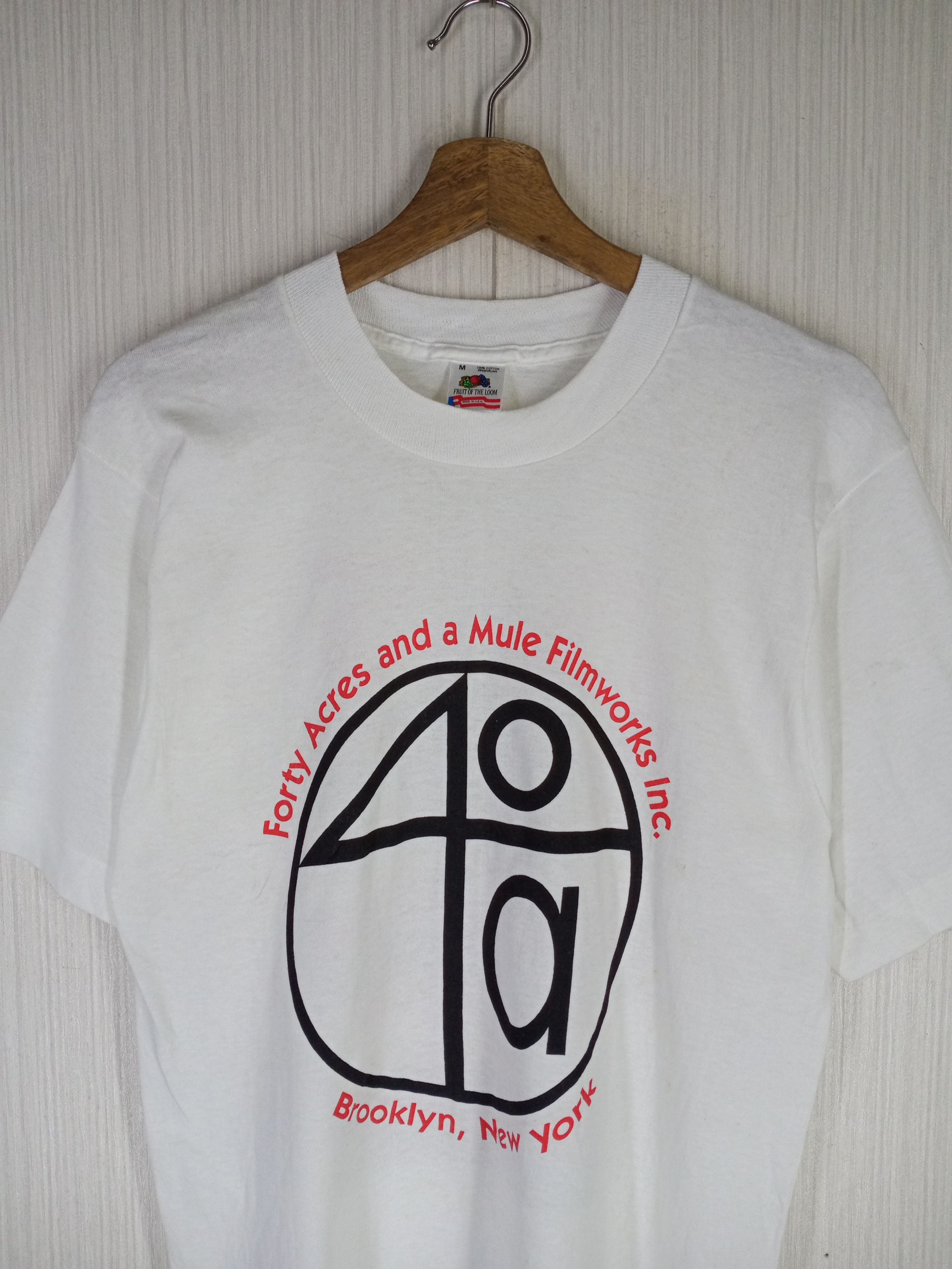 Rap Tees Vintage SPIKE LEE 40 acres and a mule Promo Tee Size US M / EU 48-50 / 2 - 3 Thumbnail