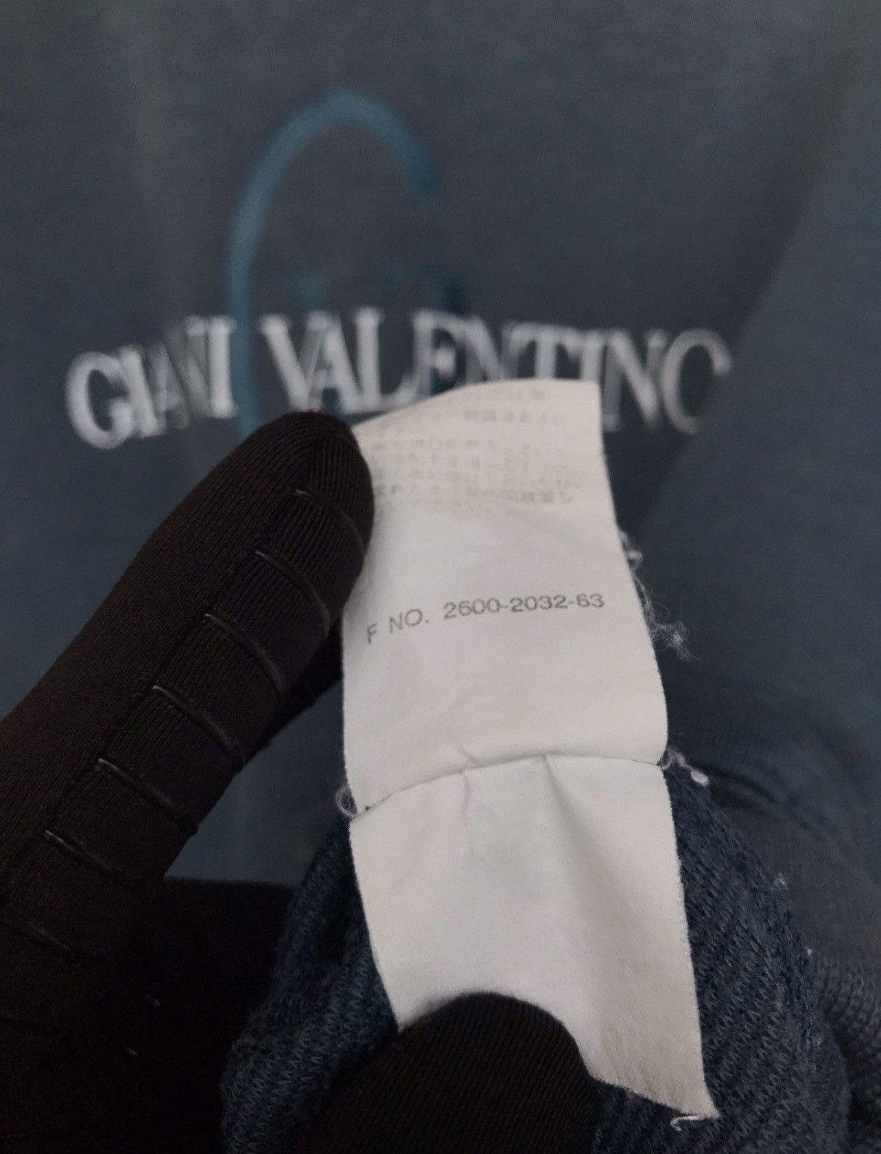 Gianni Valentino Vintage Gianni Valentino Embroidered Blue Baggy Sweatshirt Size US L / EU 52-54 / 3 - 7 Thumbnail