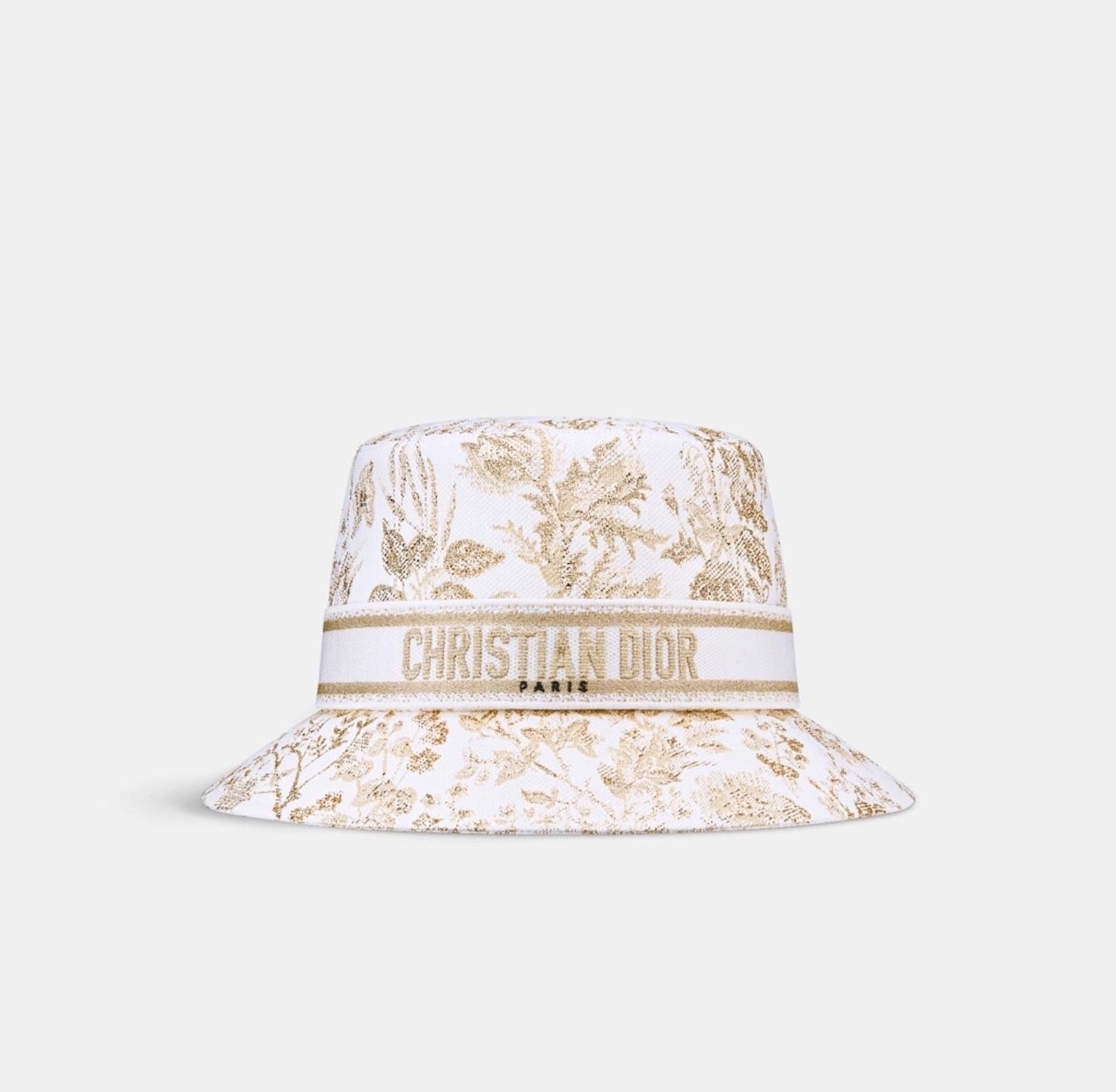 Dior Dior D-Bobby Millefiori Small-Brim Hat Size ONE SIZE - 2 Thumbnail