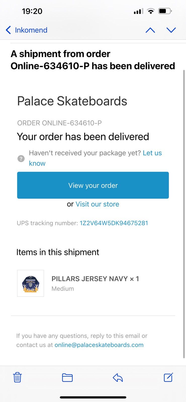 Palace Palace Pillars Jersey Size US M / EU 48-50 / 2 - 7 Thumbnail