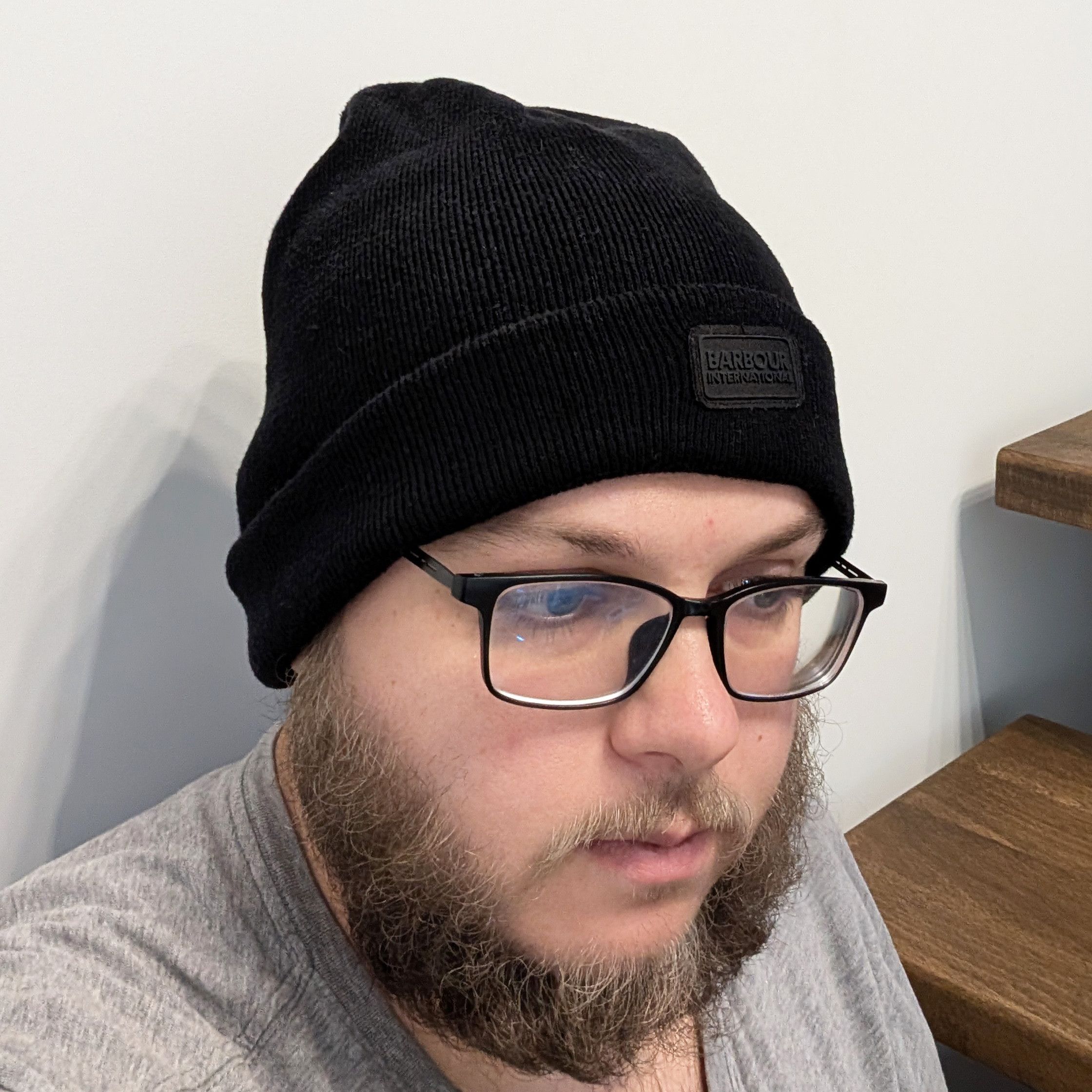 Barbour Barbour International Sensor Knit Beanie Beanie Big Size Size ONE SIZE - 2 Thumbnail