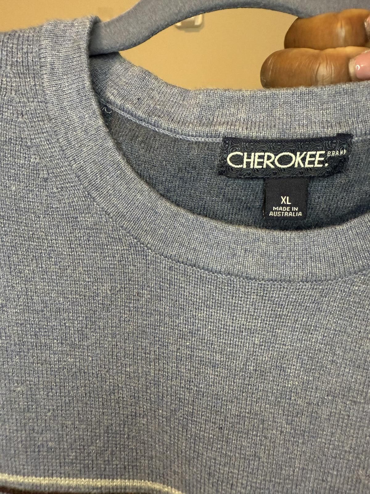 Cherokee Y2K 90s Cherokee Men's Long Sleeve Striped Sweater - Size XL Size US XL / EU 56 / 4 - 2 Thumbnail