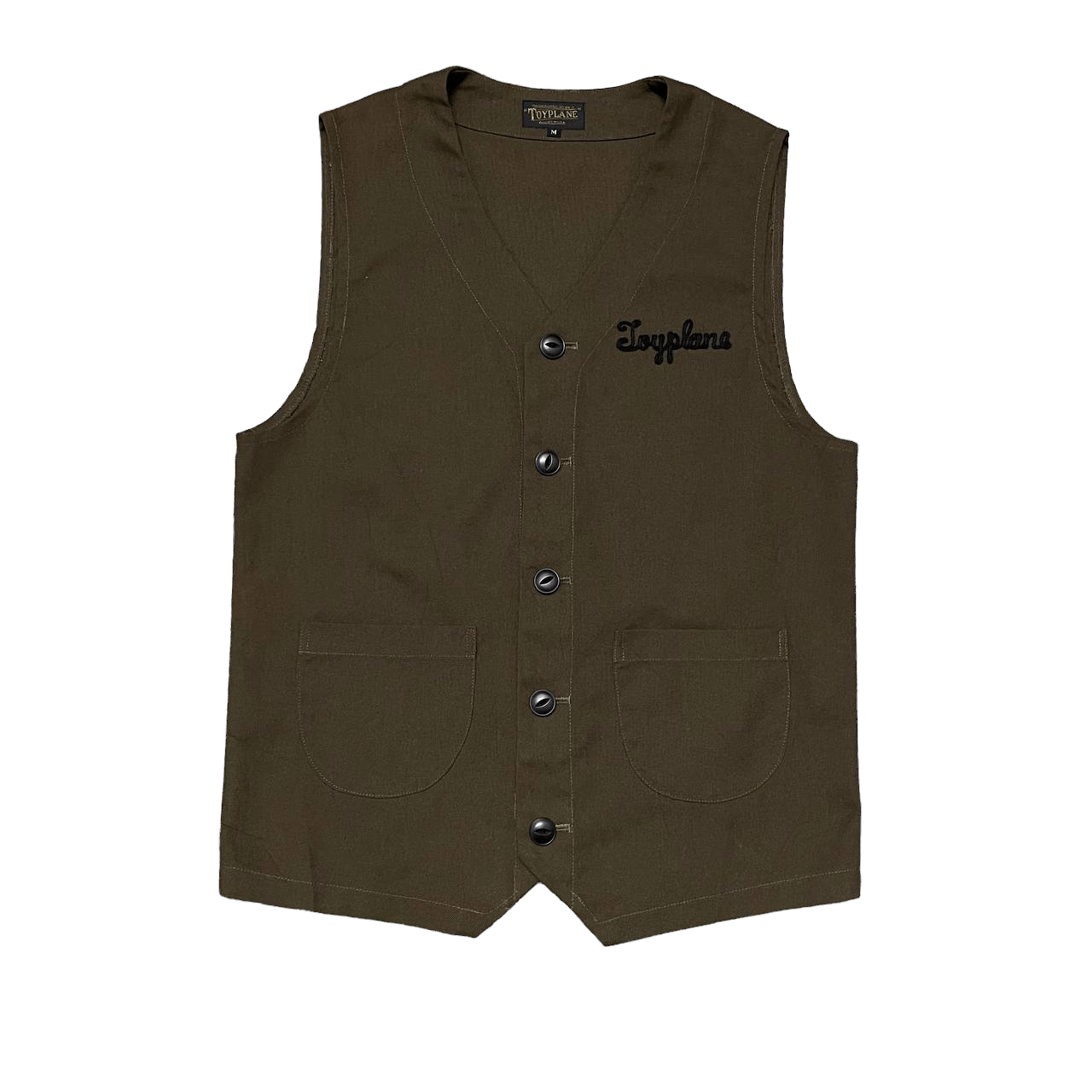 Japanese Brand Vintage Toyplane Relized Works Vest Size US M / EU 48-50 / 2 - 1 Thumbnail
