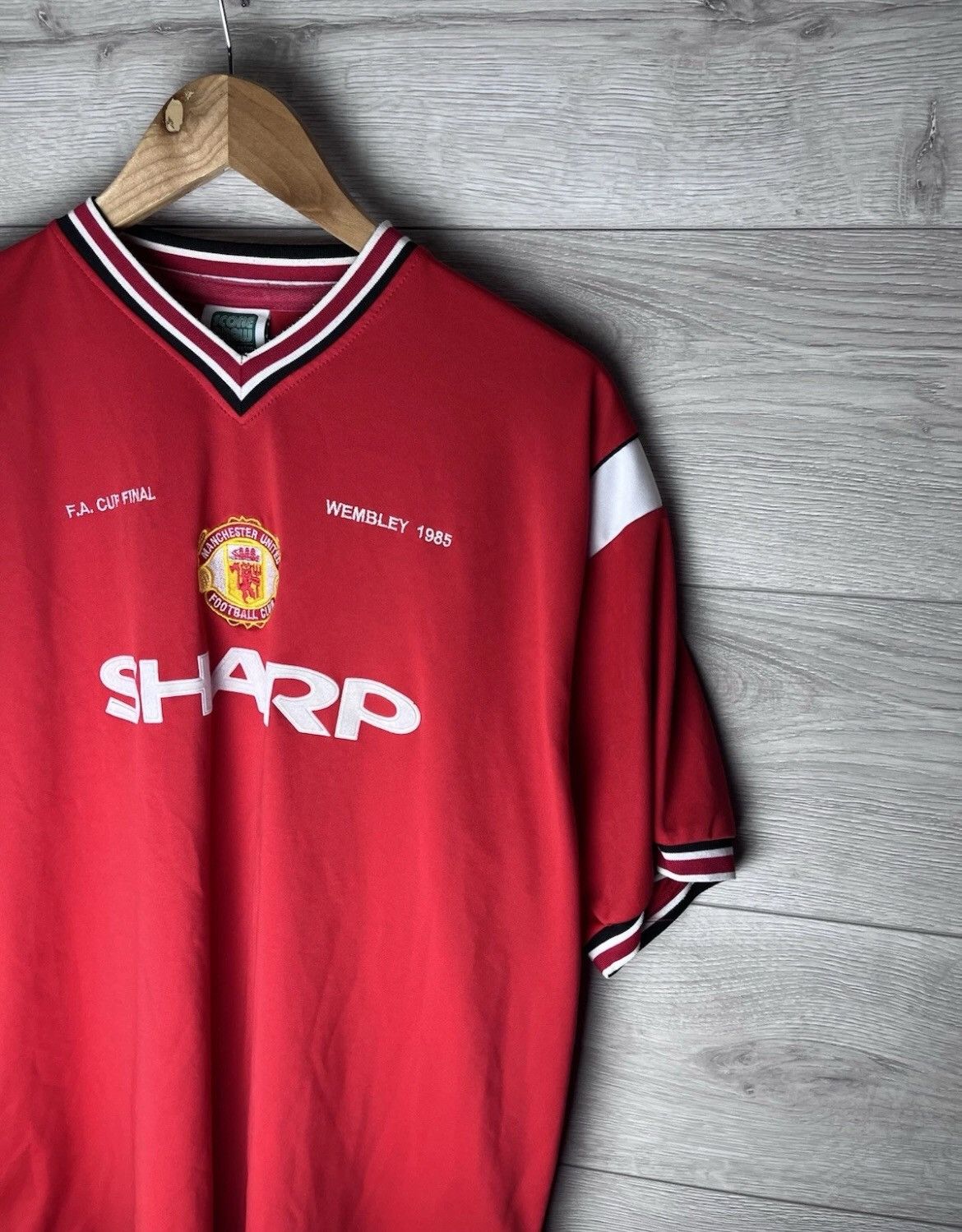 Other Jersey Manchester United T-shirt FA cup final 1985 SizeXL Size US XL / EU 56 / 4 - 4 Thumbnail