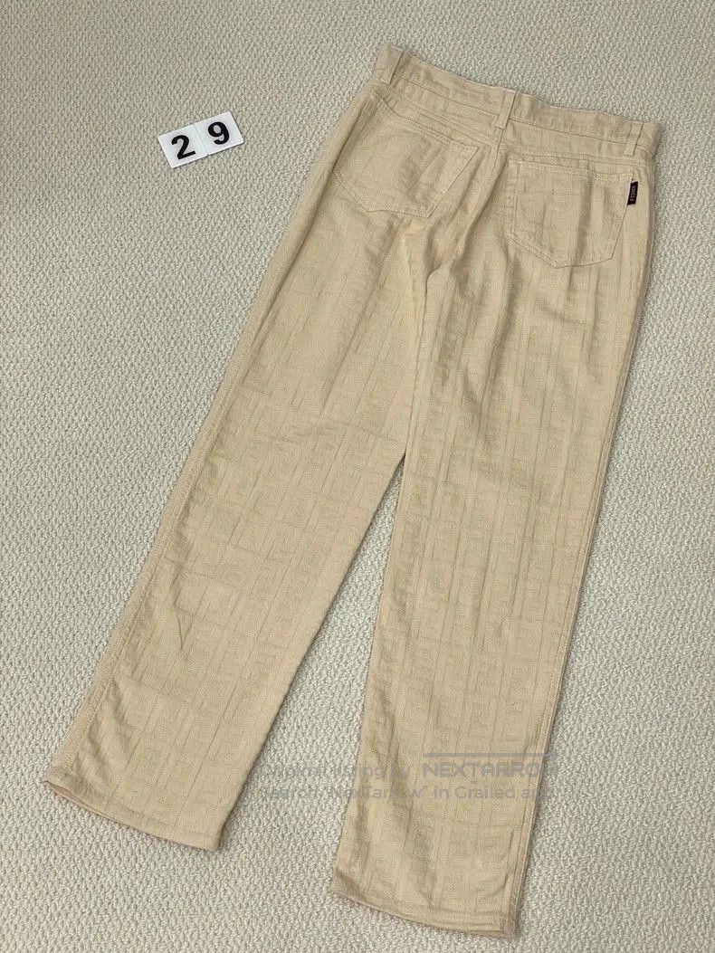 Fendi Fendi Beige All. Size US 29 - 2 Thumbnail