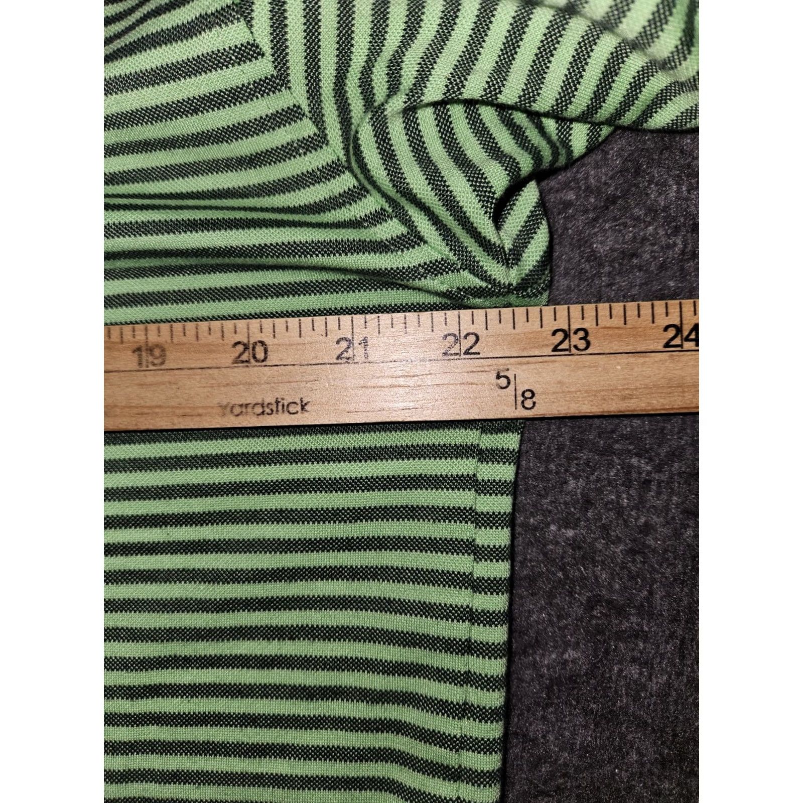 Vintage VINTAGE Teháma Polo Shirt Men XL Green Striped 60% Pima Cotton Hang'em Dry Golf Striped Embroidered Logo Short Sleeve Collared M Size US XL / EU 56 / 4 - 4 Thumbnail