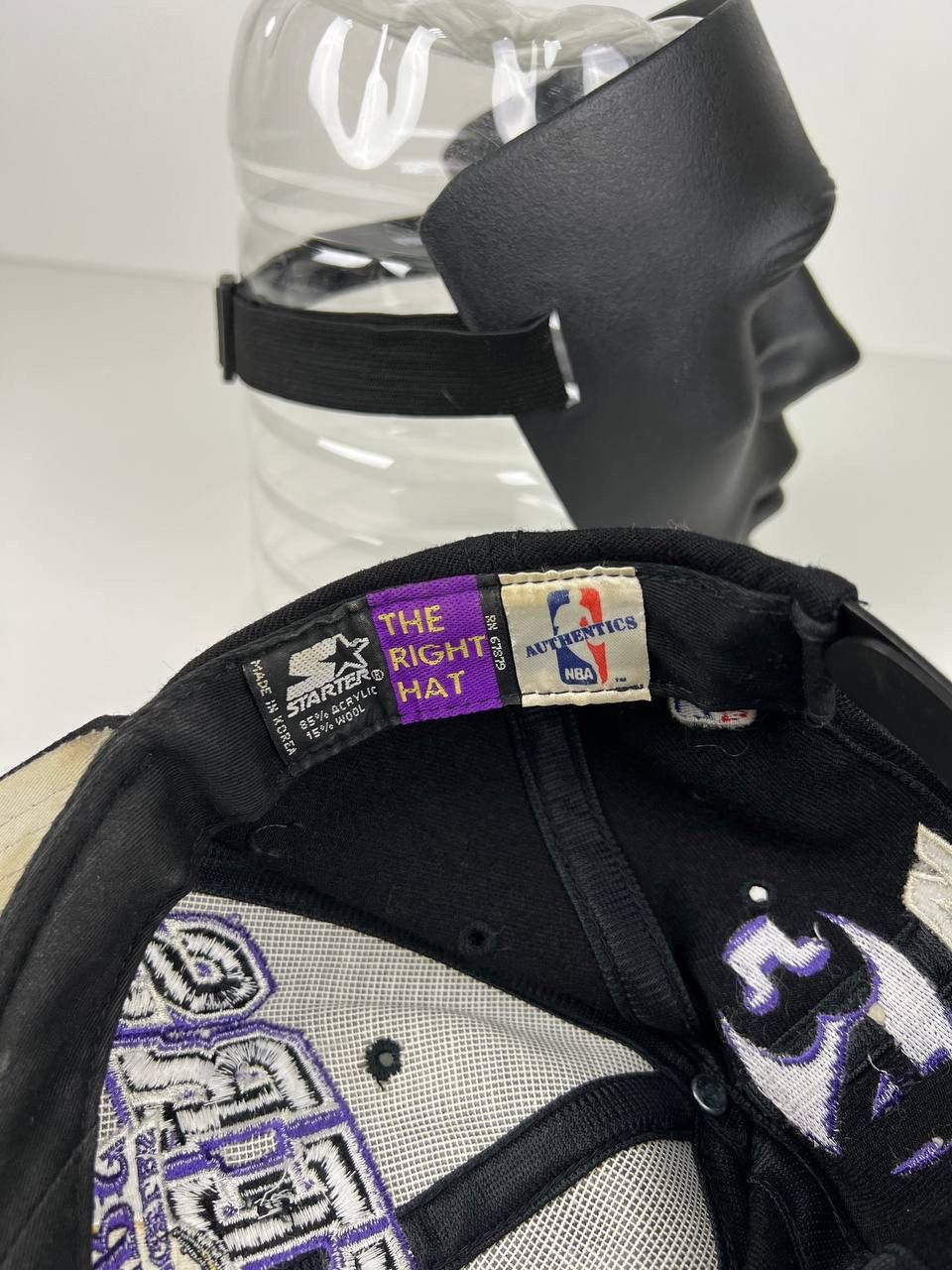 Vintage Los Angeles Lakers 90s Starter cap one size Size ONE SIZE - 7 Thumbnail