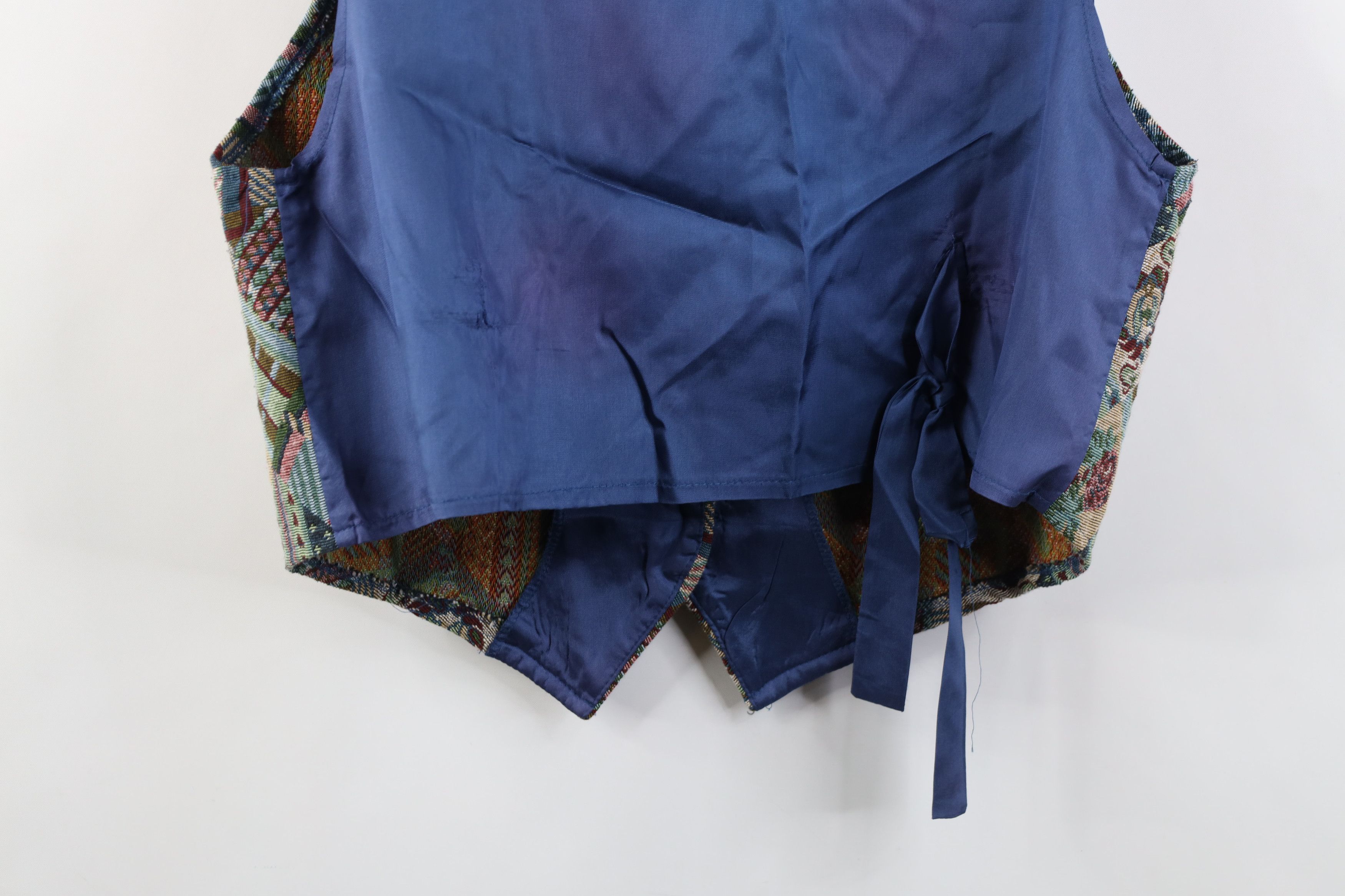 Vintage AS IS Vintage 90s Streetwear Flower Quilt Vest Jacket USA Size S / US 4 / IT 40 - 15 Thumbnail