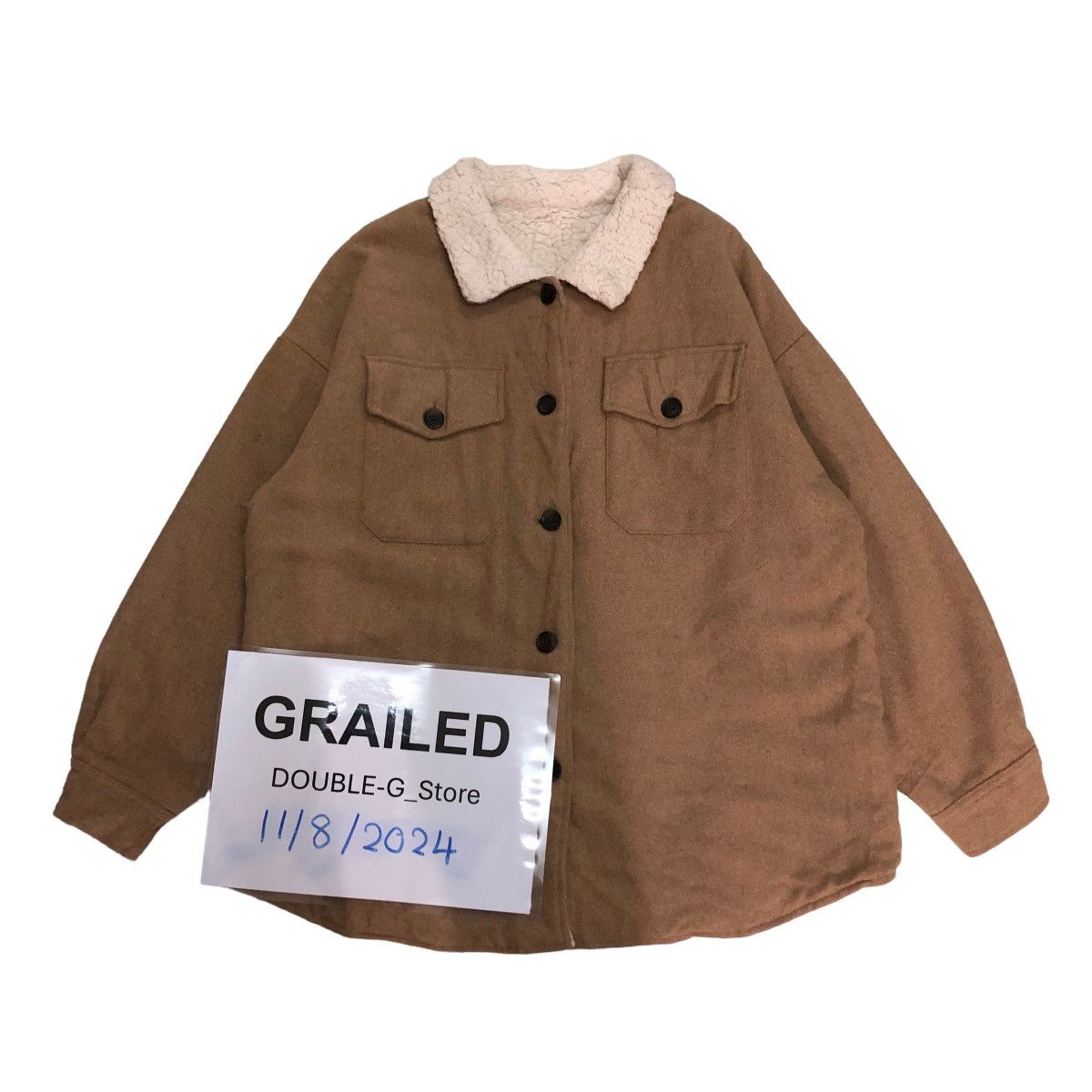 Japanese Brand × Vintage 📌VINTAGE WOOL JACKET VENCE EXCHANGE BIKER SHEARLING Size US M / EU 48-50 / 2 - 1 Thumbnail