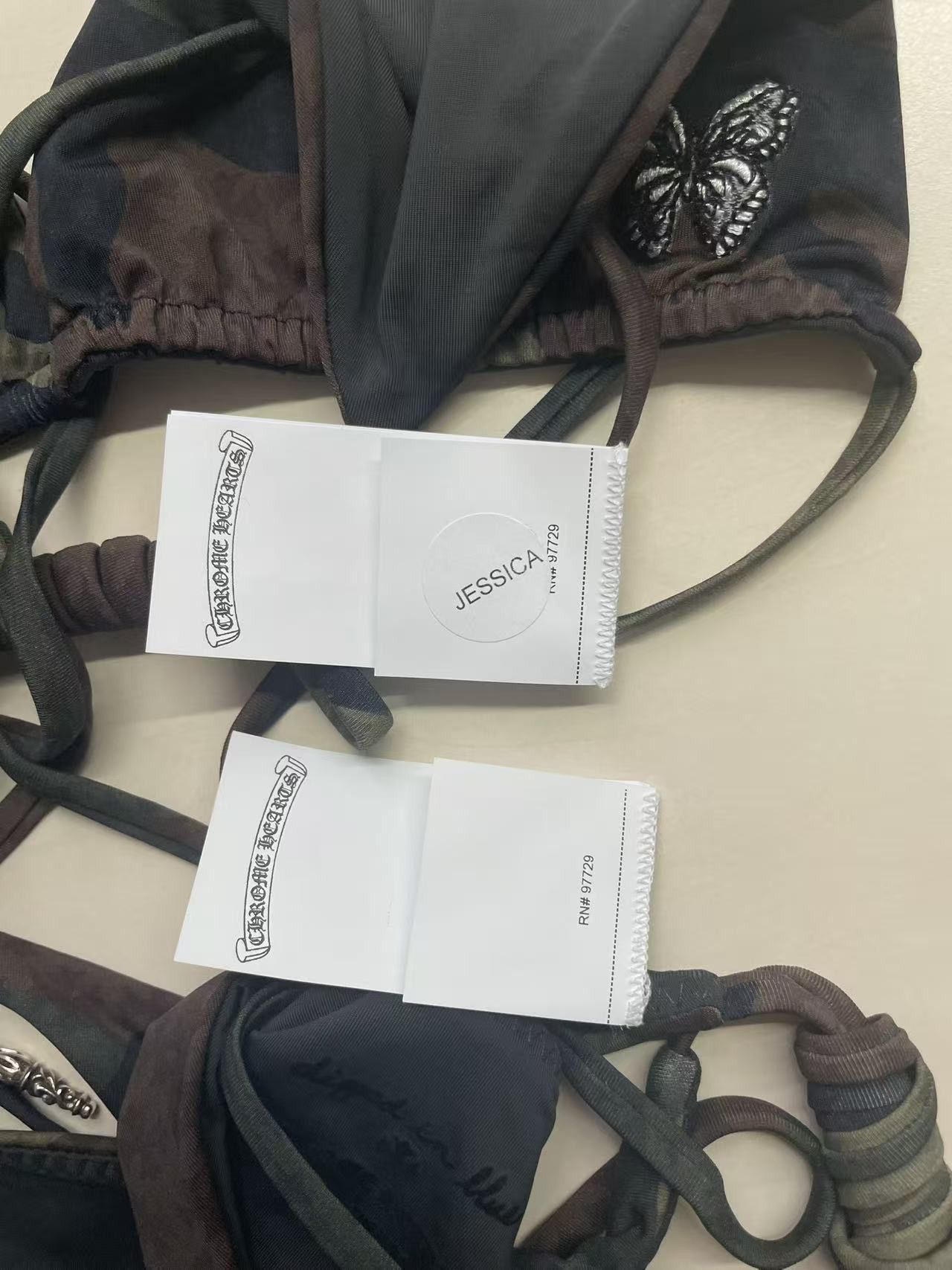 Chrome Hearts Chrome Hearts Dipped in Blue Camo Bikini Set Size S / US 4 / IT 40 - 16 Thumbnail