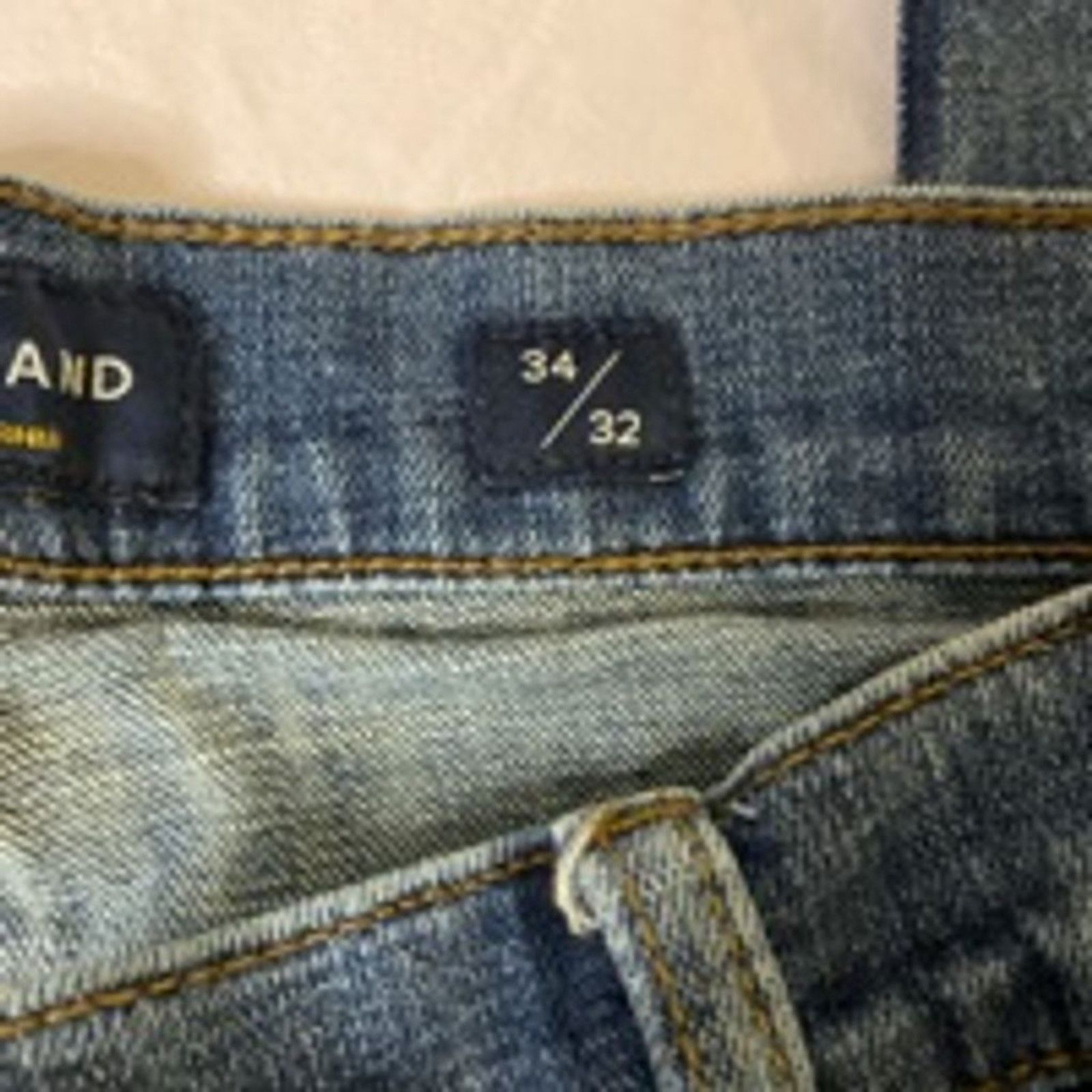 Lucky Brand Classic Straight Fit Medium Wash Denim Jeans Lucky Brand 34 Size US 34 / EU 50 - 7 Thumbnail