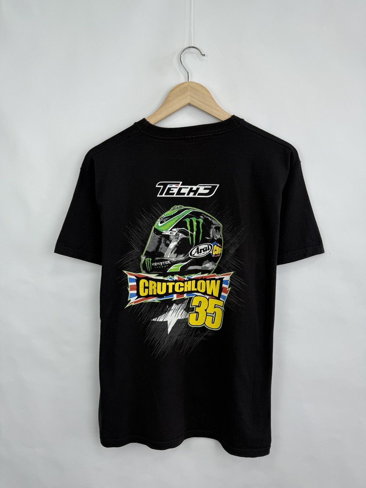 Yamaha 🇬🇧 Vintage Y2K Monster Energy Cal Crutchlow Racing T-Shirt Size US L / EU 52-54 / 3 - 7 Thumbnail