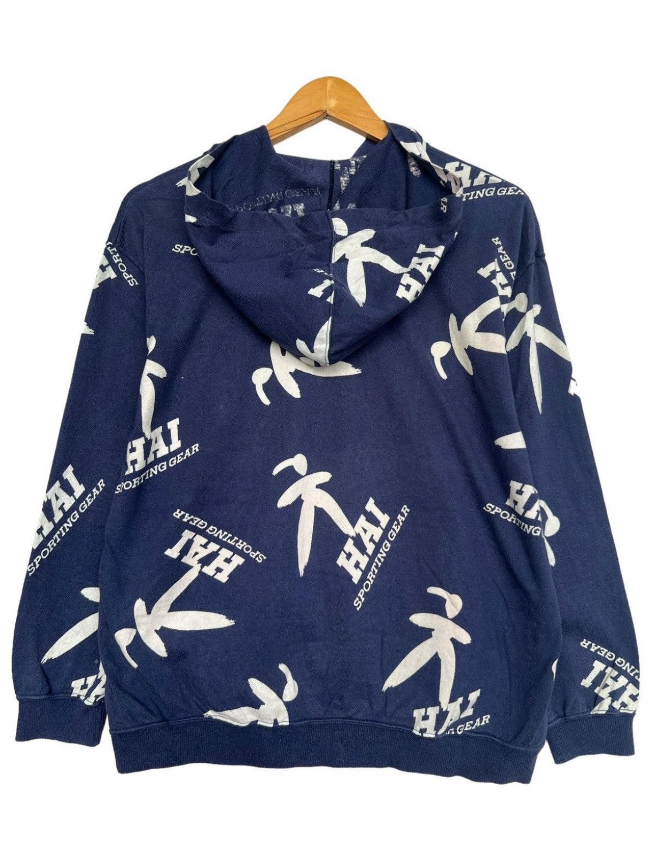 Hai Sporting Gear Issey Miyake Hai Sporting Gear Boxy Hoodie Size US S / EU 44-46 / 1 - 2 Thumbnail