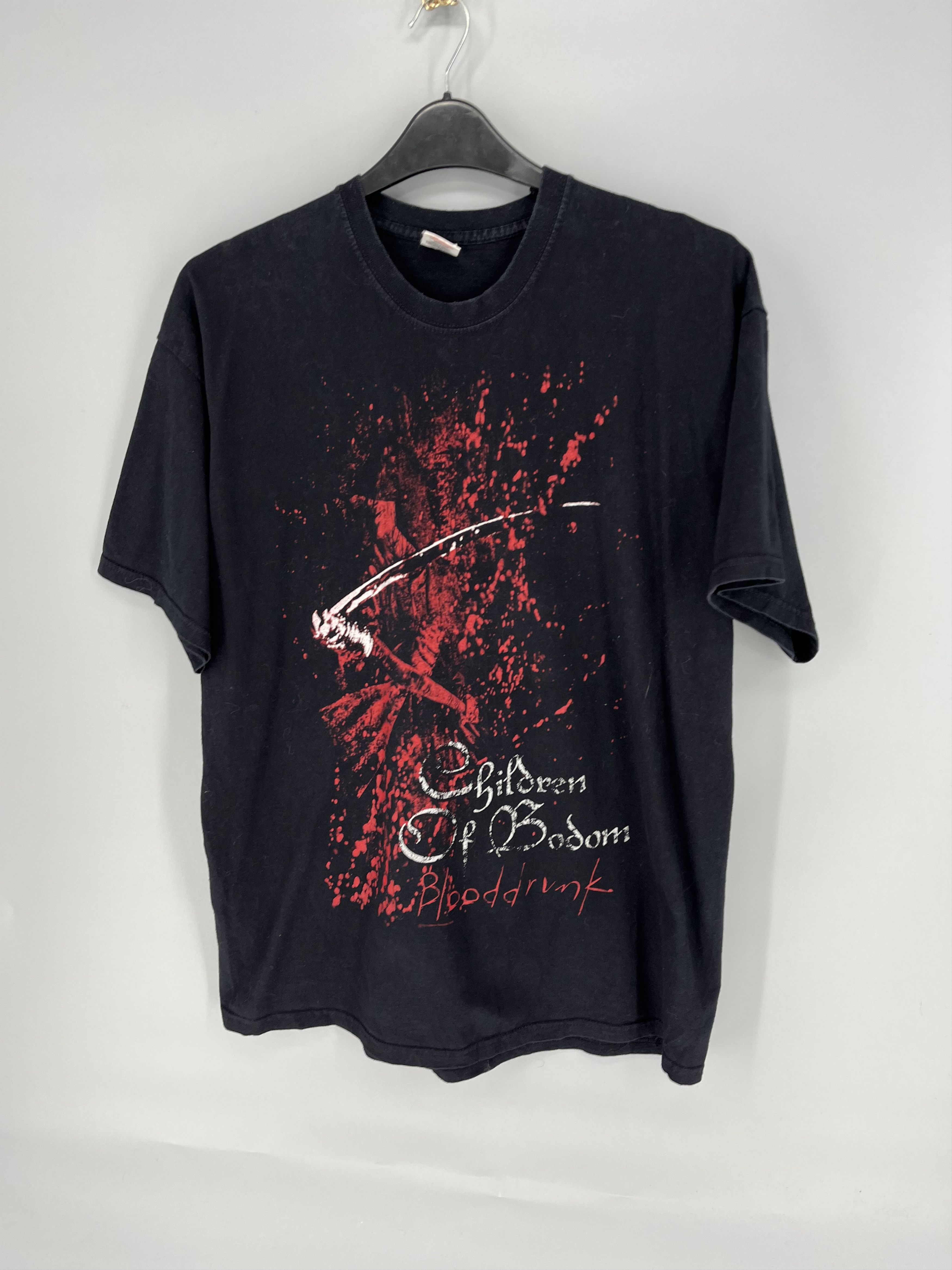 Band Tees Vintage Y2K Children Of Bodom Horror Dead Rock Streetwear Size US XL / EU 56 / 4 - 3 Thumbnail