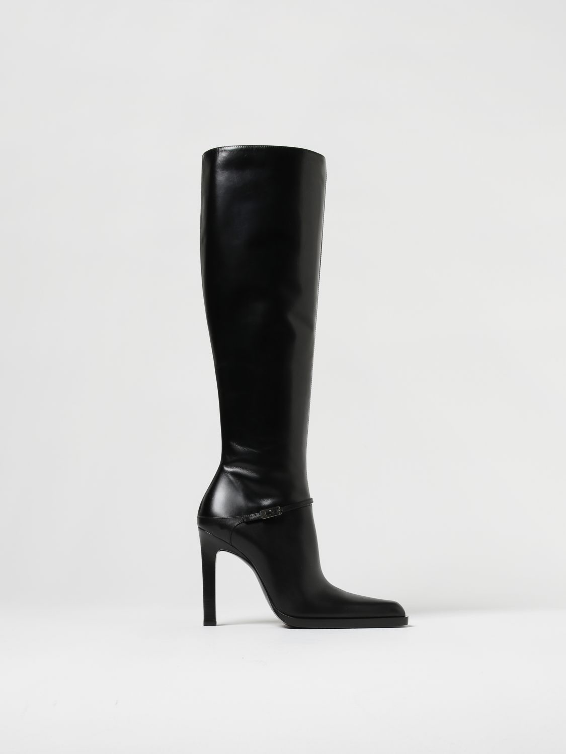 Saint Laurent Paris o1s1wg110225 755230 Νina 110 Boots Anilou in Black Size US 7.5 / IT 37.5 - 1 Thumbnail
