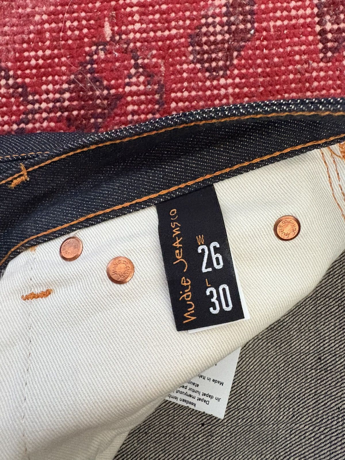 Nudie Jeans Nudie Wide Heidi Selvedge Denim Size 26" / US 2 / IT 38 - 2 Thumbnail