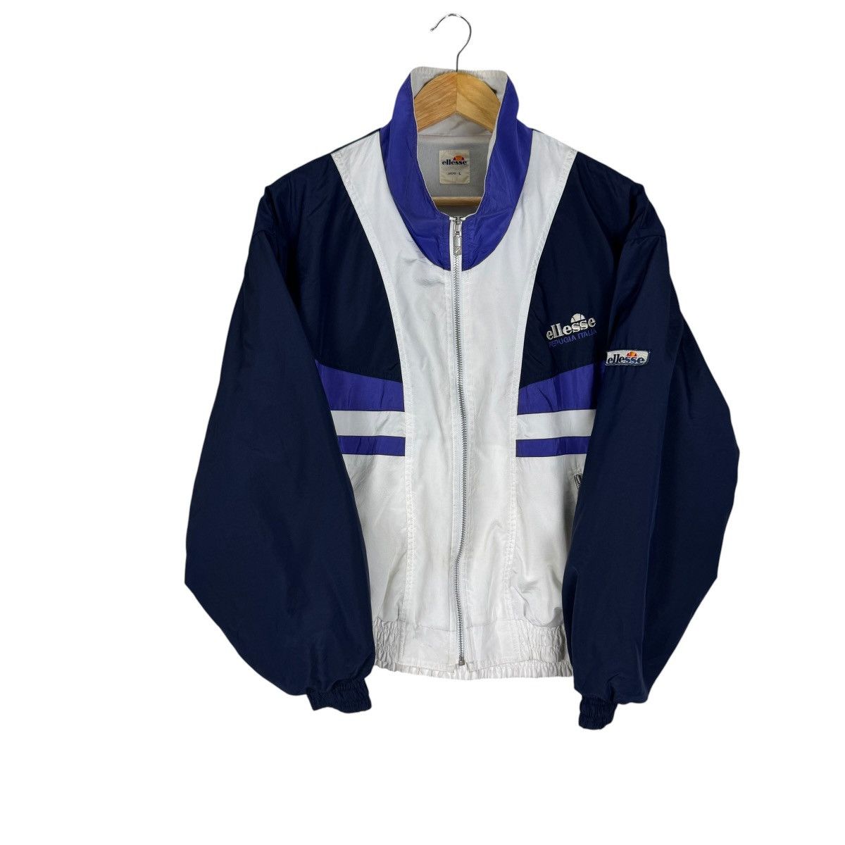 Ellesse ☀️ELLESSE TENNIS WINDBREAKER JACKET Size US L / EU 52-54 / 3 - 1 Thumbnail