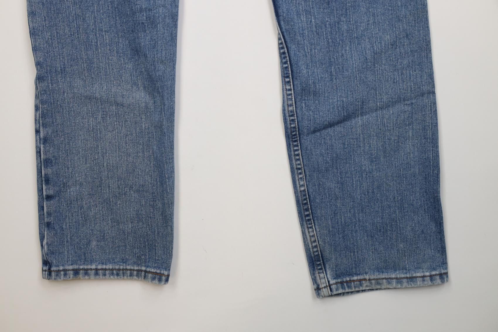 Lee Vintage Y2K Lee Regular Straight Leg Denim Jeans Blue Cotton Size US 33 - 13 Thumbnail