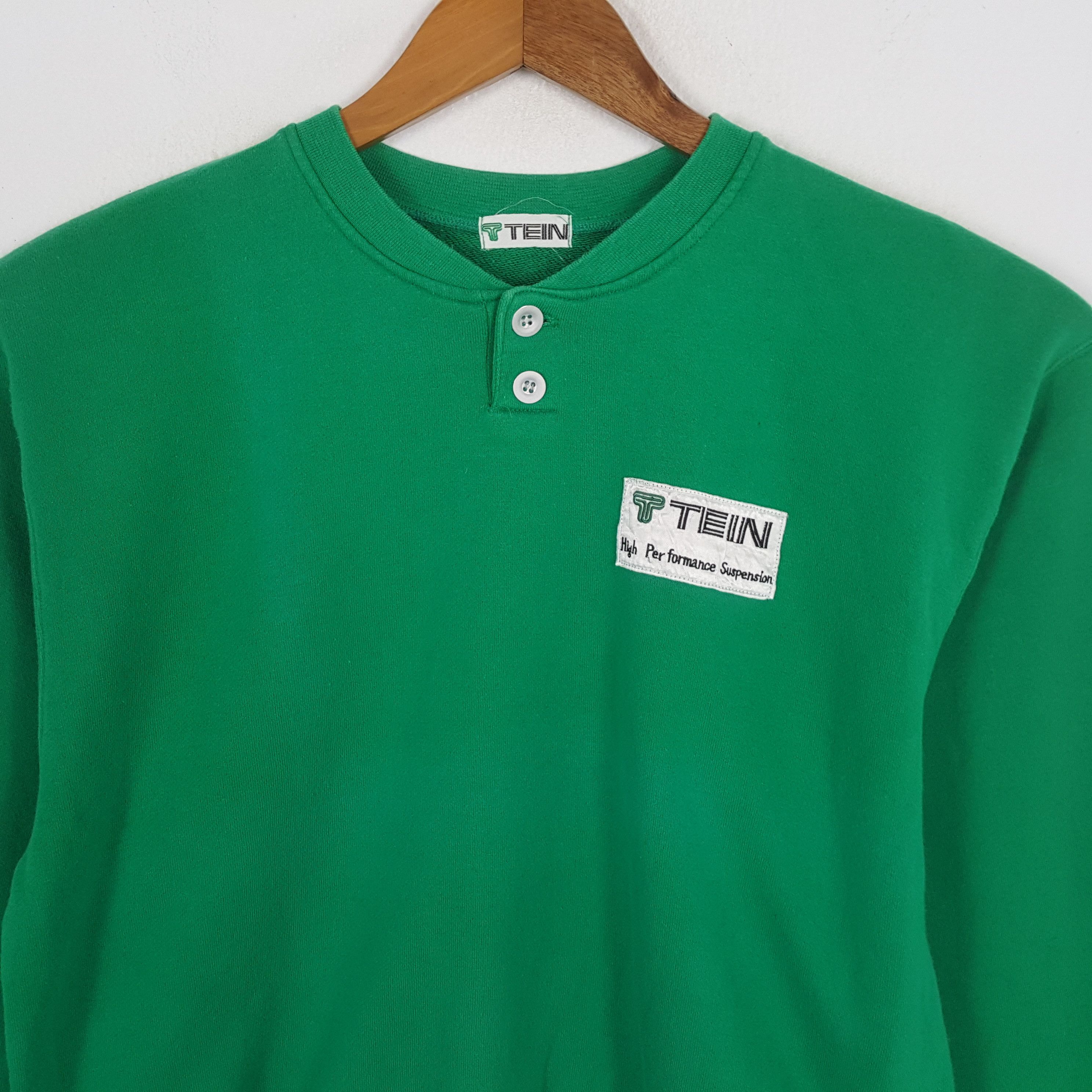 Japanese Brand × Vintage Vintage TEIN HIGH PERFORMANCE Racing Equipment Sweatshirts Size US M / EU 48-50 / 2 - 4 Thumbnail