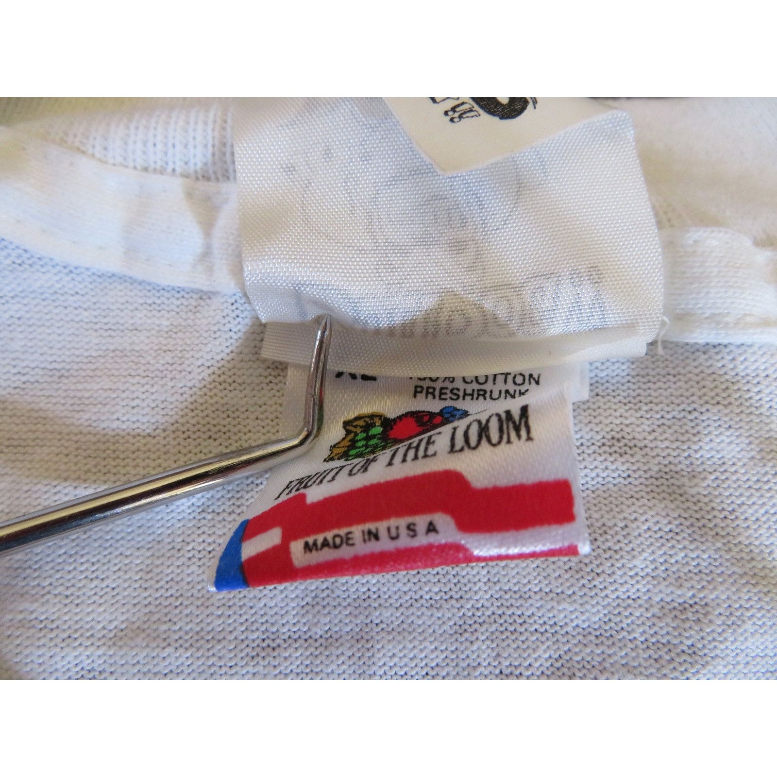 Fruit Of The Loom 90s Bulldog Dont Be A P#@% Funny Dog Cat White T-shirt Sz XL Size US XL / EU 56 / 4 - 6 Thumbnail