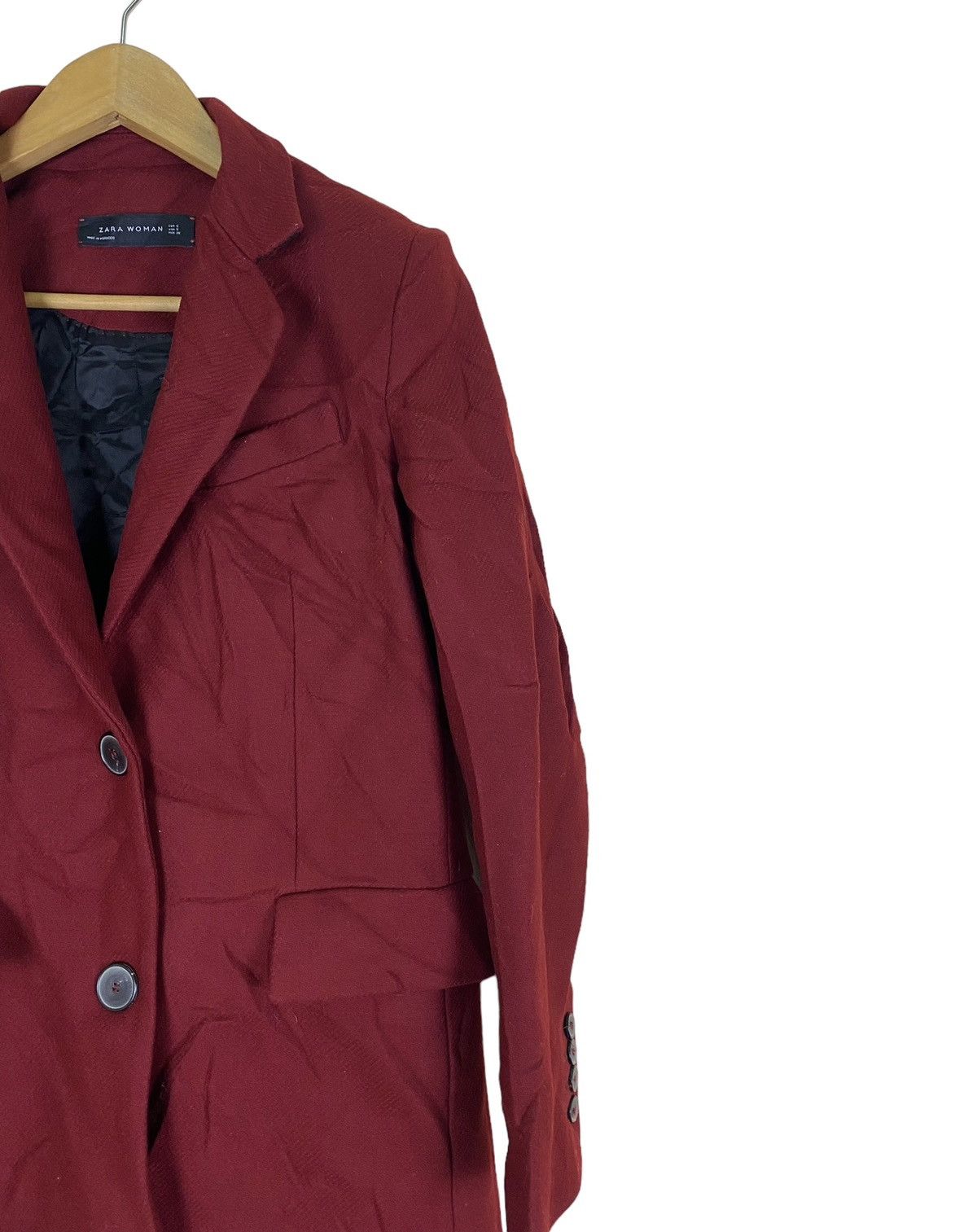 Zara Zara Women Trench Coat Jacket Size M / US 6-8 / IT 42-44 - 3 Thumbnail
