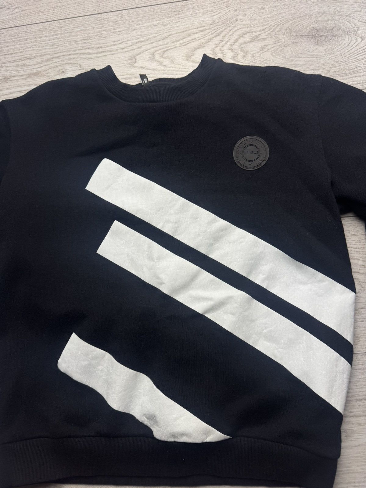 Versus Versace Versace Versus black striped sweatshirt Size US M / EU 48-50 / 2 - 5 Thumbnail