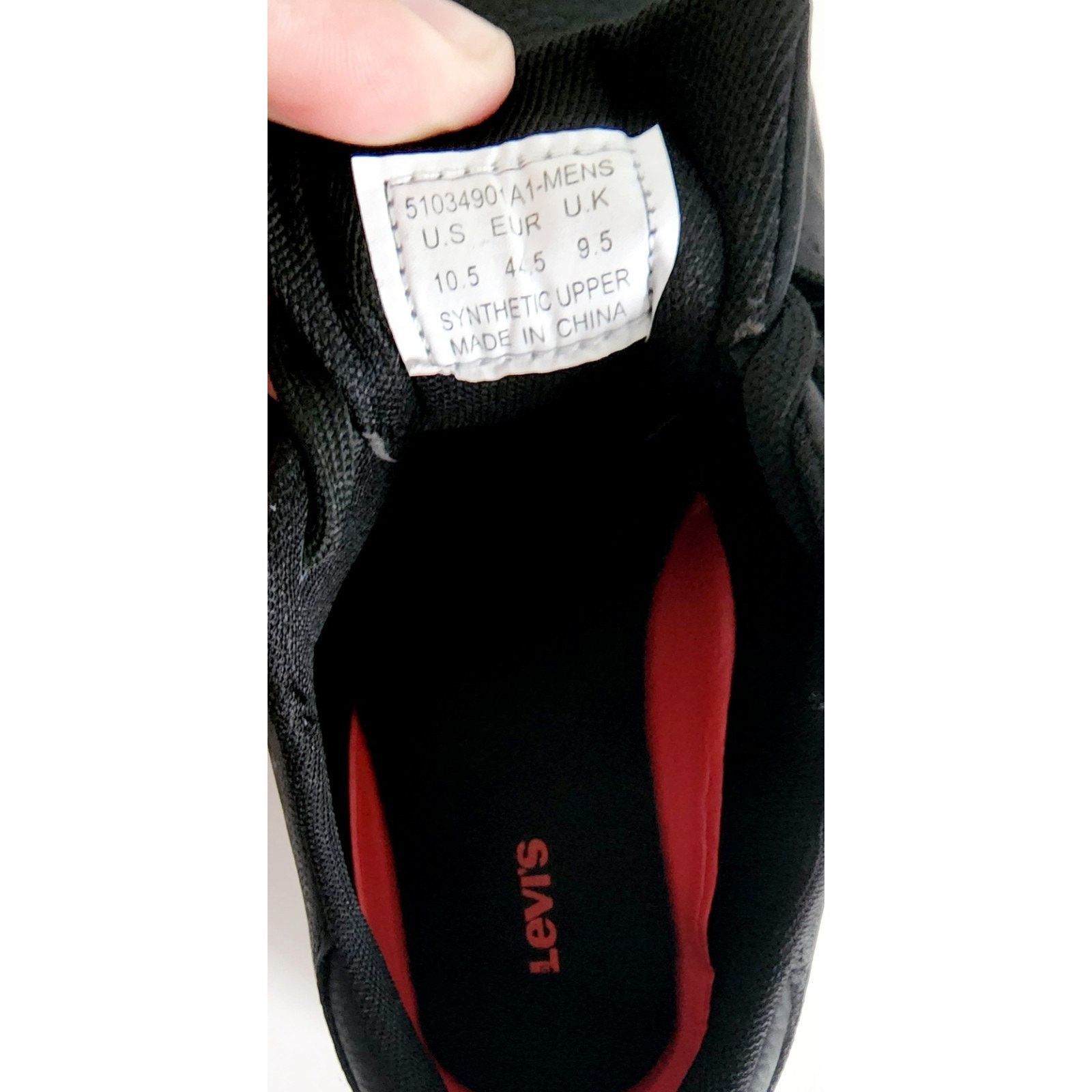 Levi's Levi's Boys Munro Faux-Leather Retro Low Top Tan Size 10.5 Size US 10.5 / EU 43-44 - 5 Thumbnail