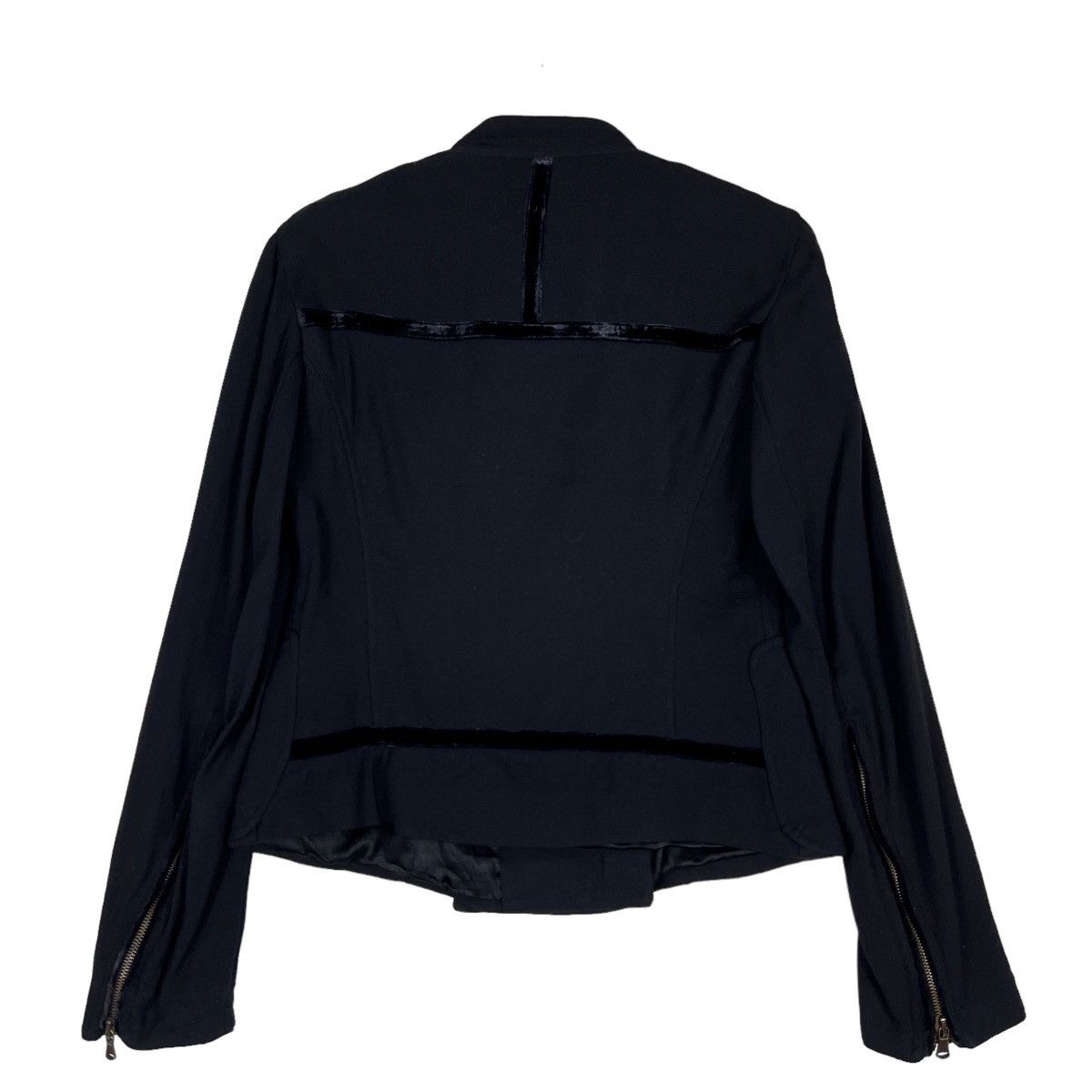 Donna Karan 🔥 DONNA KARAN NY MULTI BUTTON ZIPPER JACKET MADE IN ITALY Size US M / EU 48-50 / 2 - 8 Thumbnail