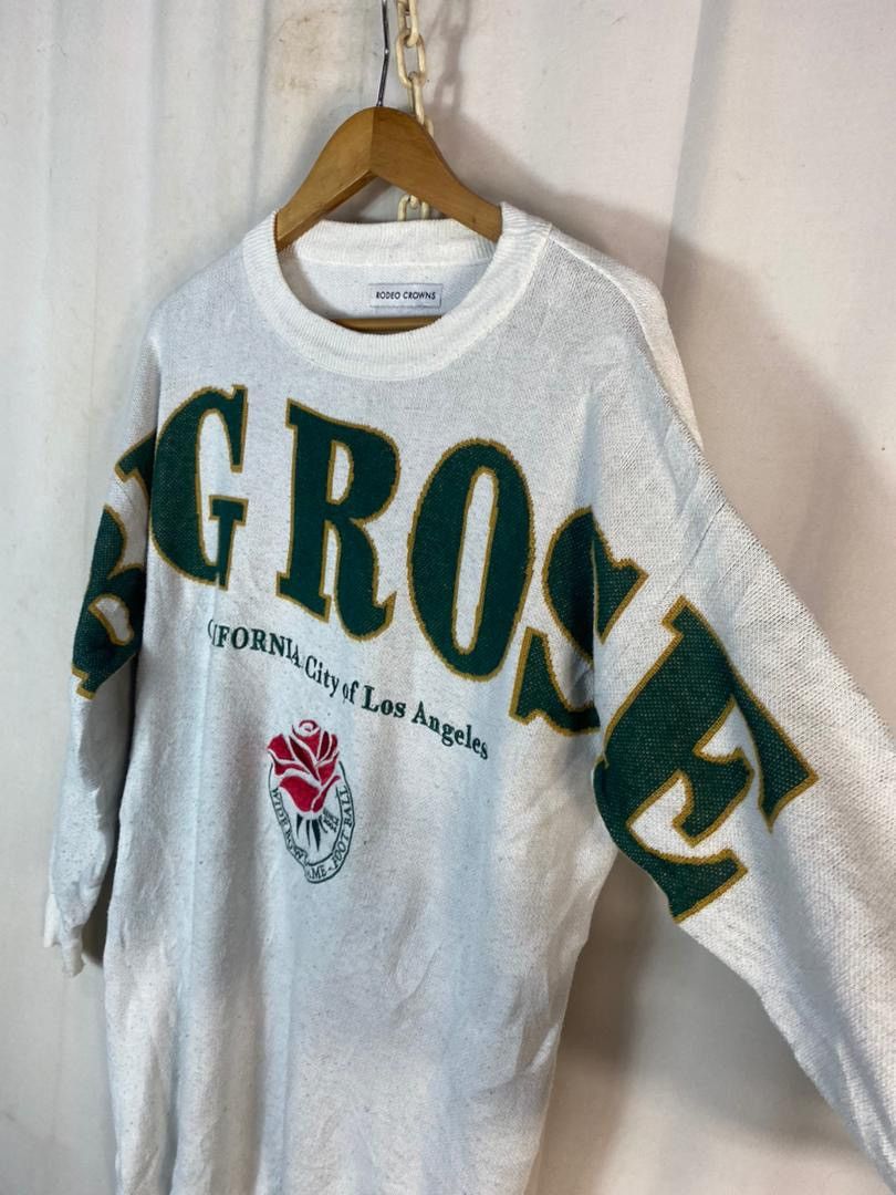 Japanese Brand Rodeo crowns spellout knit sweatshirt Size XL / US 12-14 / IT 48-50 - 3 Thumbnail