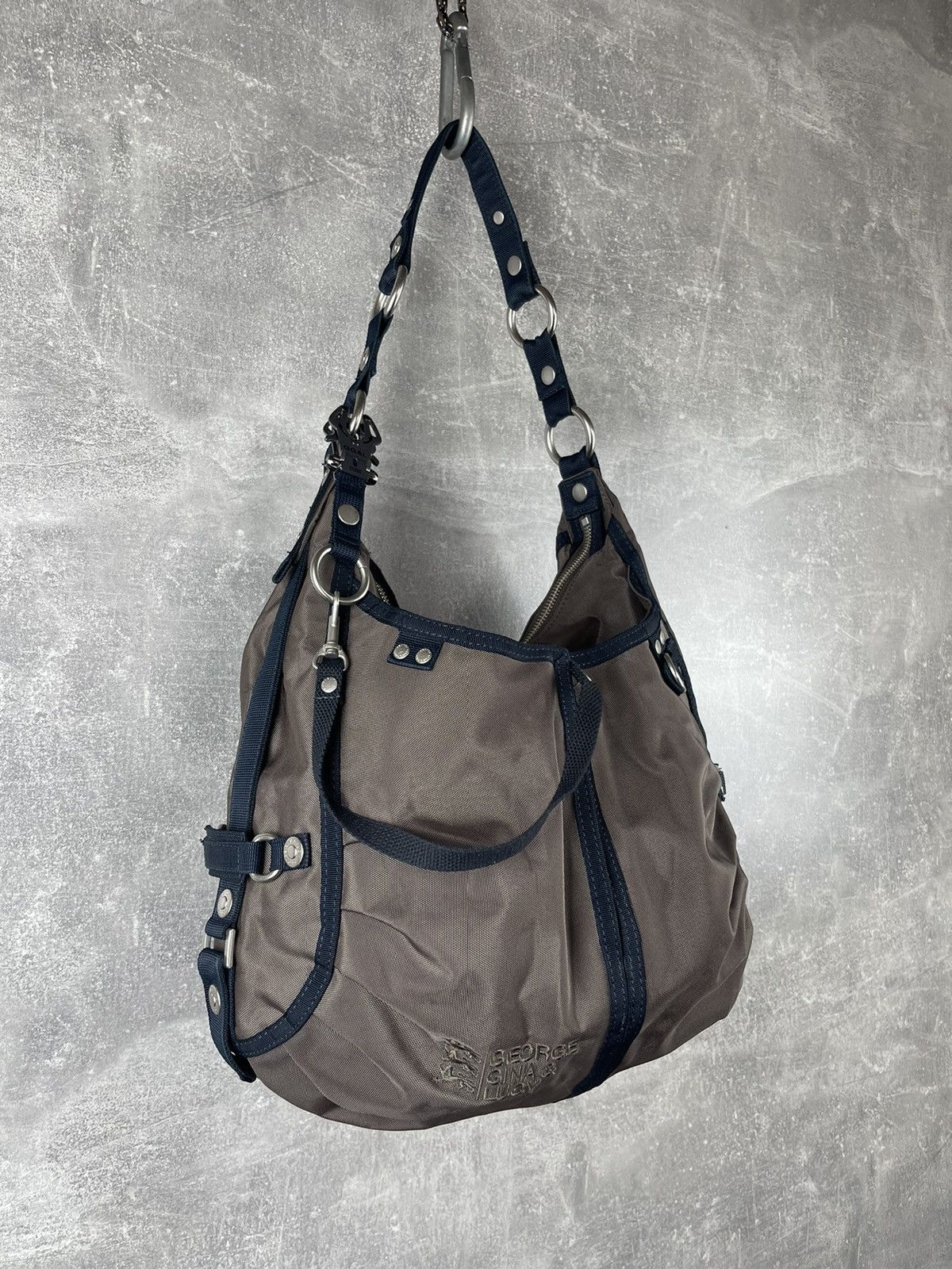 George Gina & Lucy George Gina & Lucy BANANA SPLIT Nylon Shoulder Bag Brown Size ONE SIZE - 4 Thumbnail