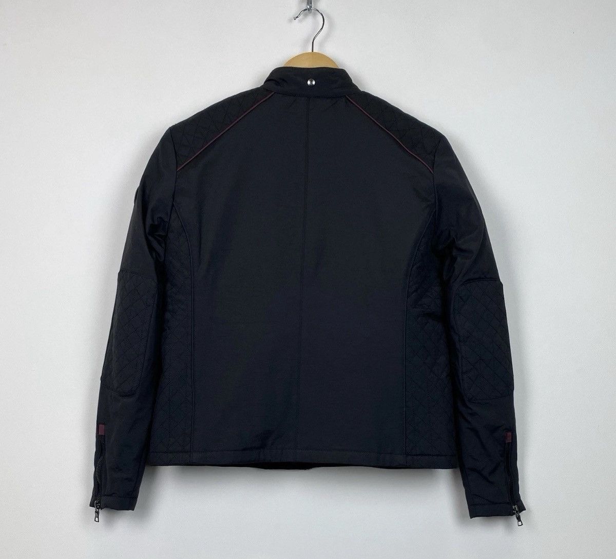 Other Jaguar Women's Drivers Jacket Black Full Zip Top Moto Racing Size M / US 6-8 / IT 42-44 - 14 Thumbnail