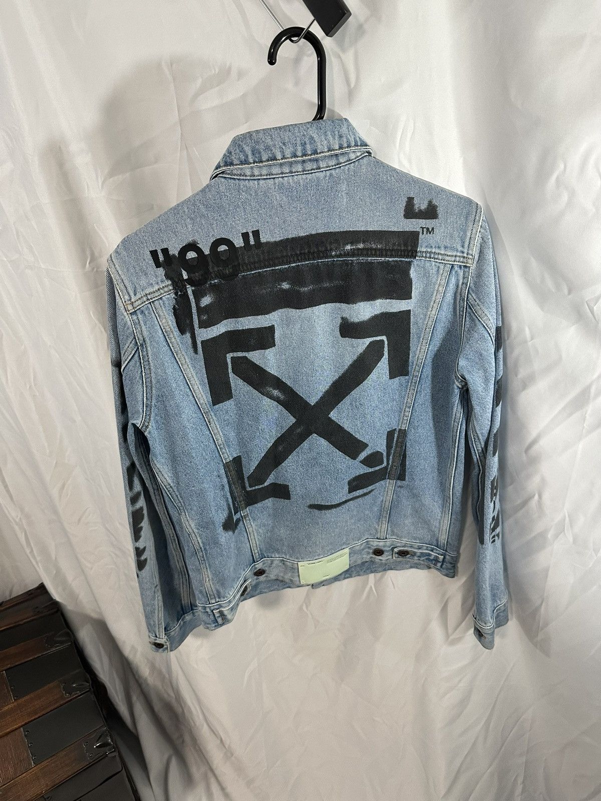 Off-White Off White impression denim jacket Size US S / EU 44-46 / 1 - 10 Thumbnail