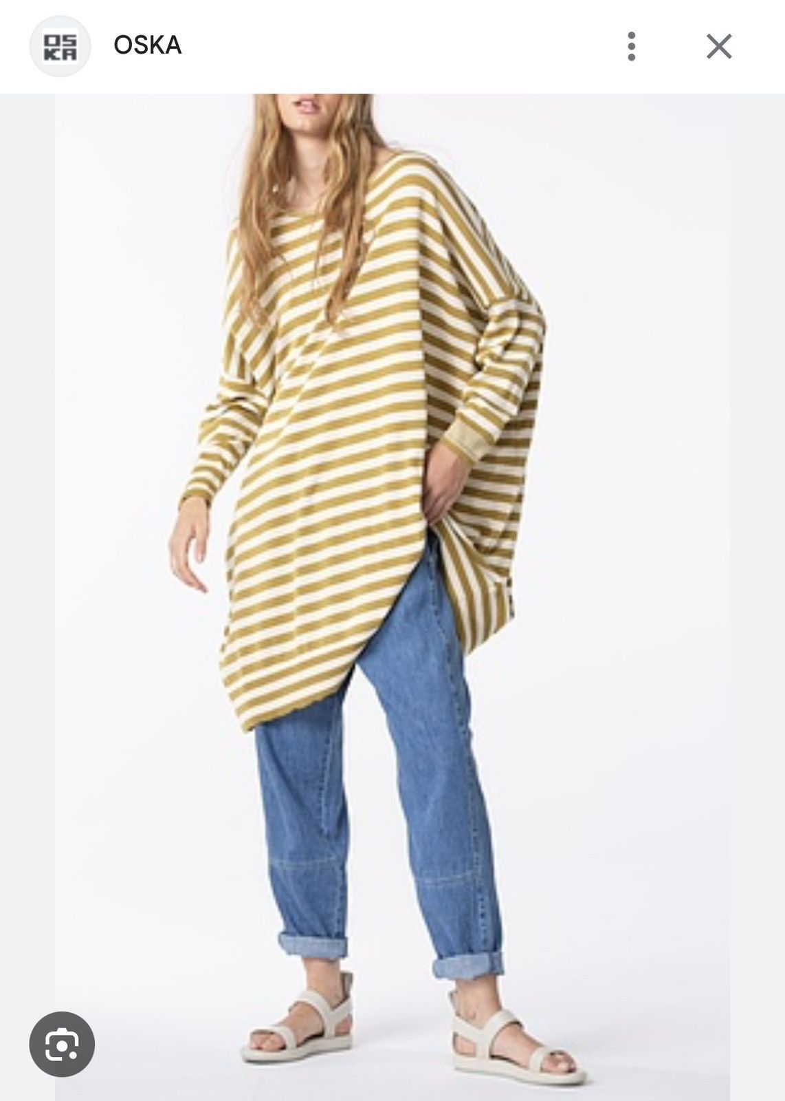 OSKA Ischiko by Oska avant garde striped tunic sweater Size S / US 4 / IT 40 - 4 Thumbnail
