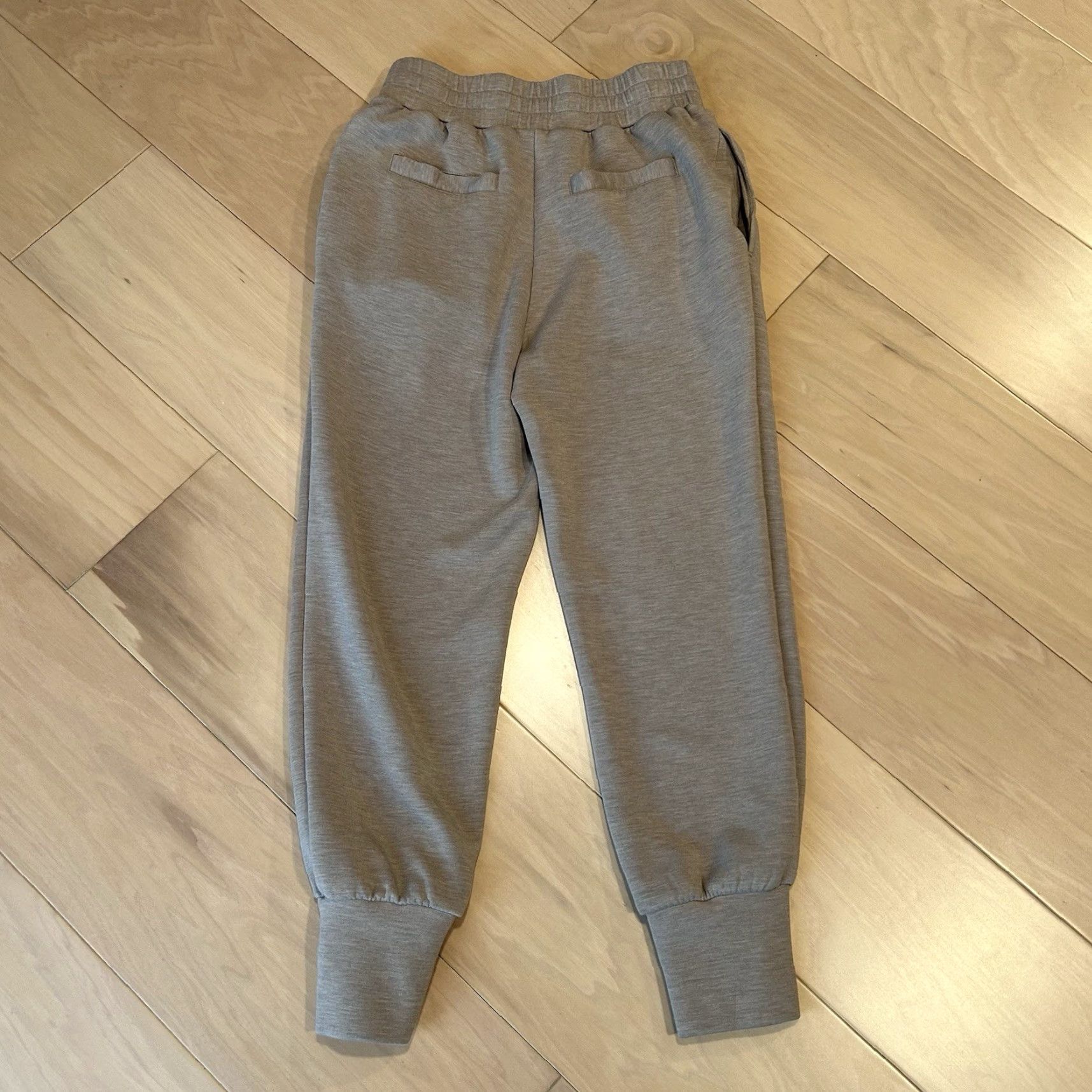 Varley Varley Jogger Pants Women's XS Beige Slim Cuff Doublesoft Athletic Tapered Inseam 25 Pockets Stretch Size 26" / US 2 / IT 38 - 5 Thumbnail