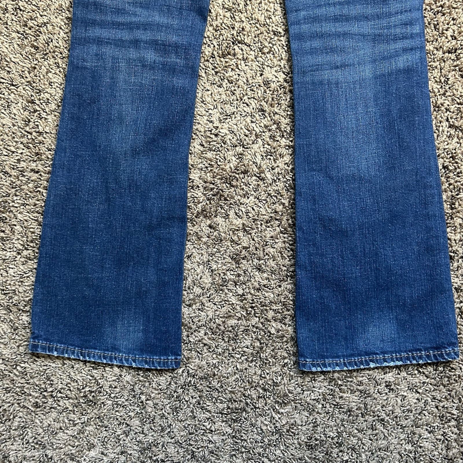 Silver Jeans Co. Silver Jeans Women W26xL33 AIKO Mid Boot Bootcut Stretch Fit Size 26" / US 2 / IT 38 - 8 Thumbnail