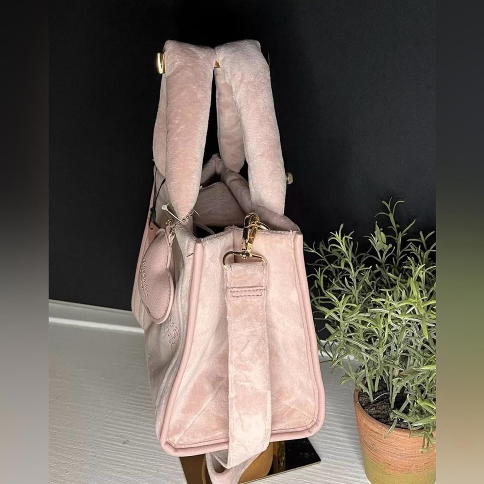 Juicy Couture Jeans Juicy Couture Dusty Blush Big Spender Mini Tote Size ONE SIZE - 2 Thumbnail