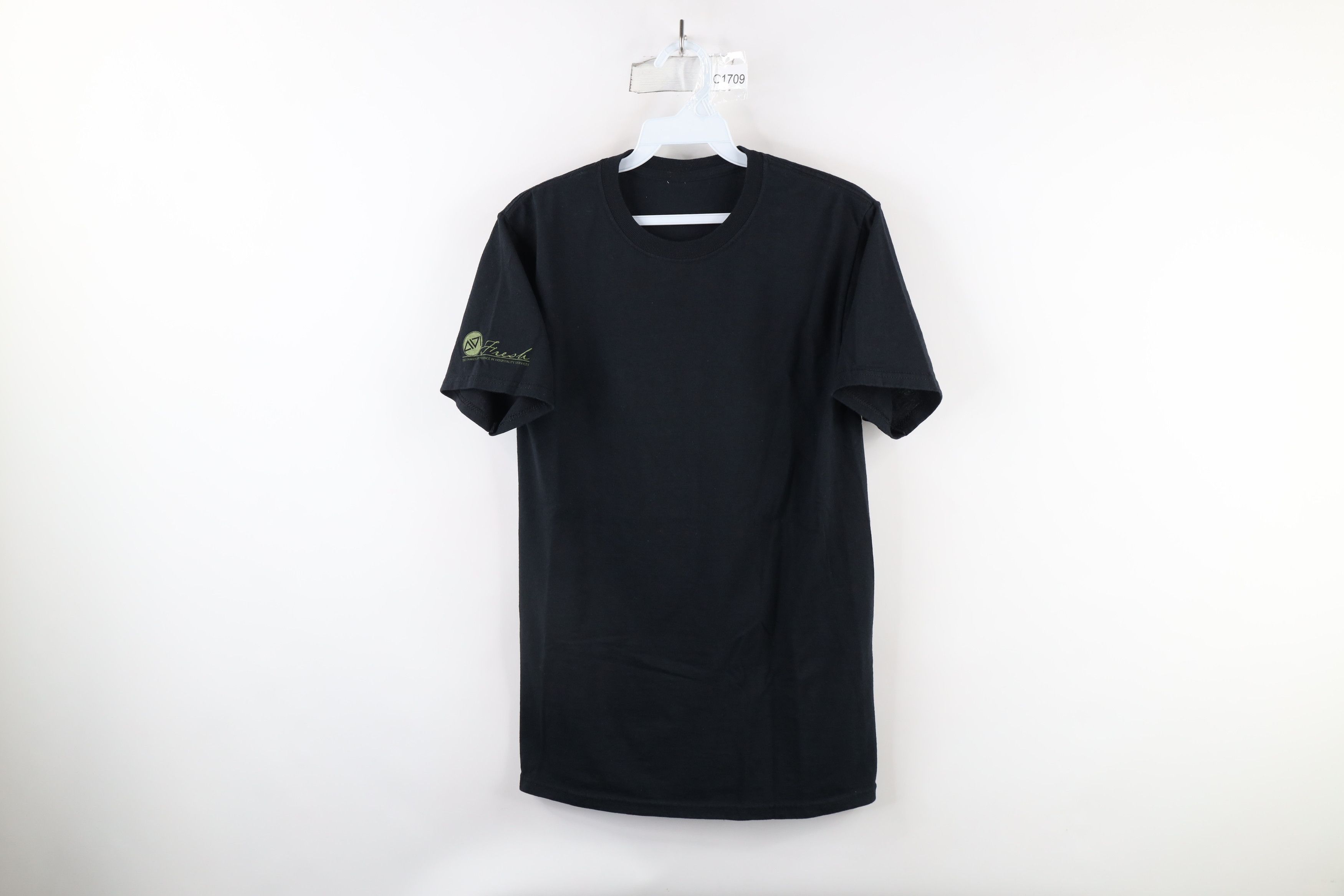 Vintage Vintage 90s Streetwear Short Sleeve T-Shirt Black Cotton Size US S / EU 44-46 / 1 - 1 Thumbnail
